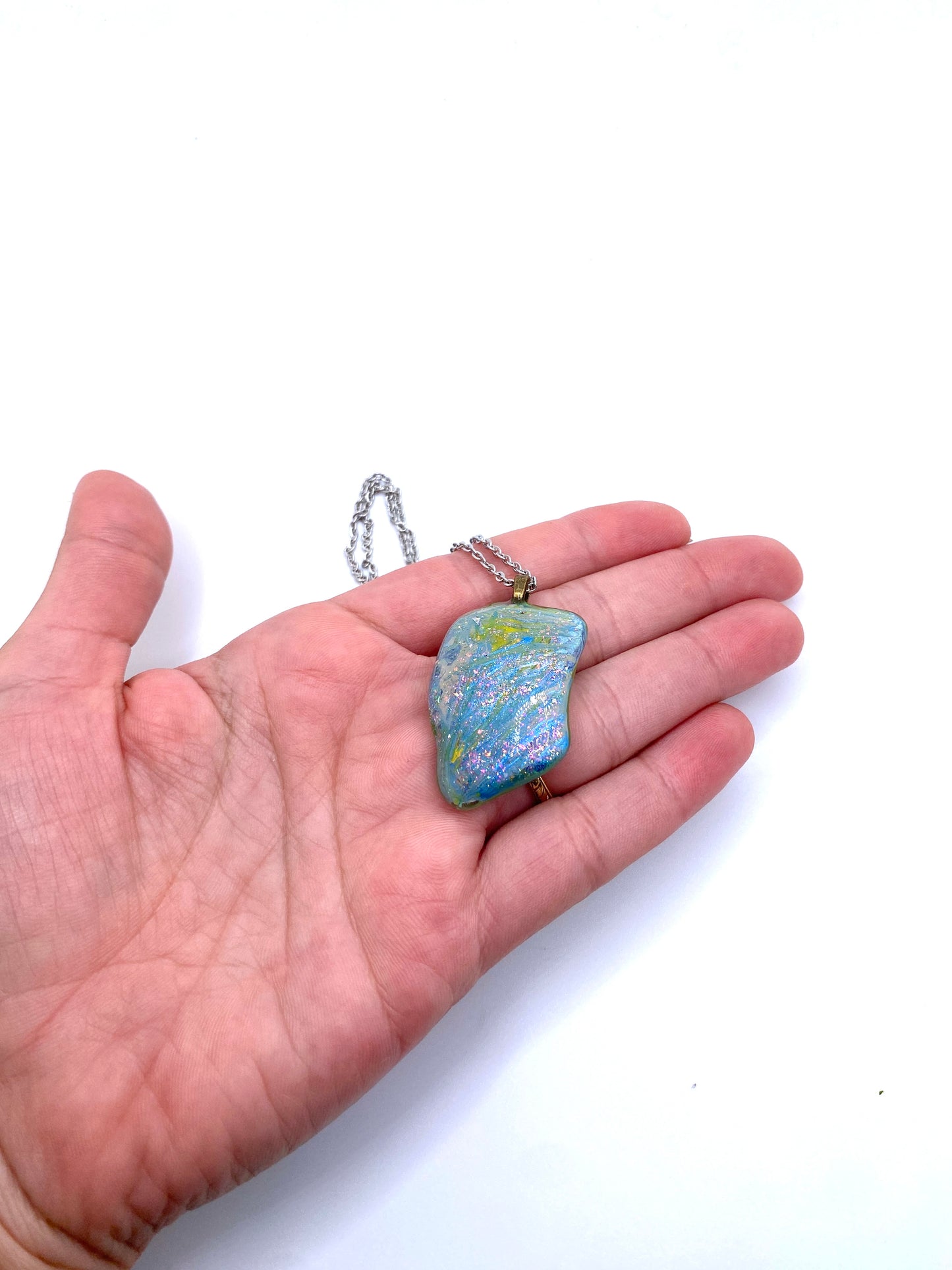 Glow Sea Glass Pendant