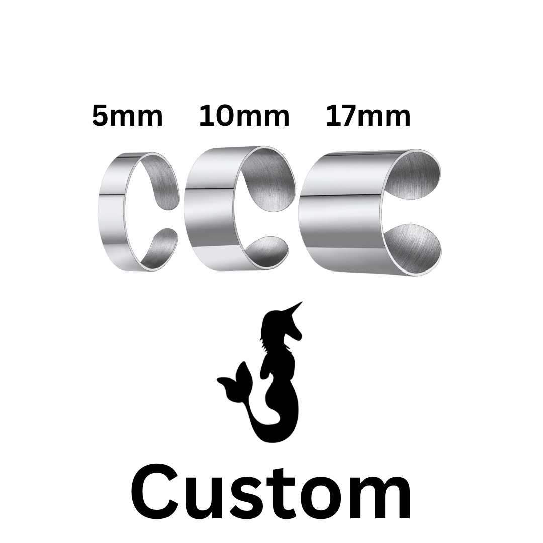 Custom Mood Shark Tooth Ring