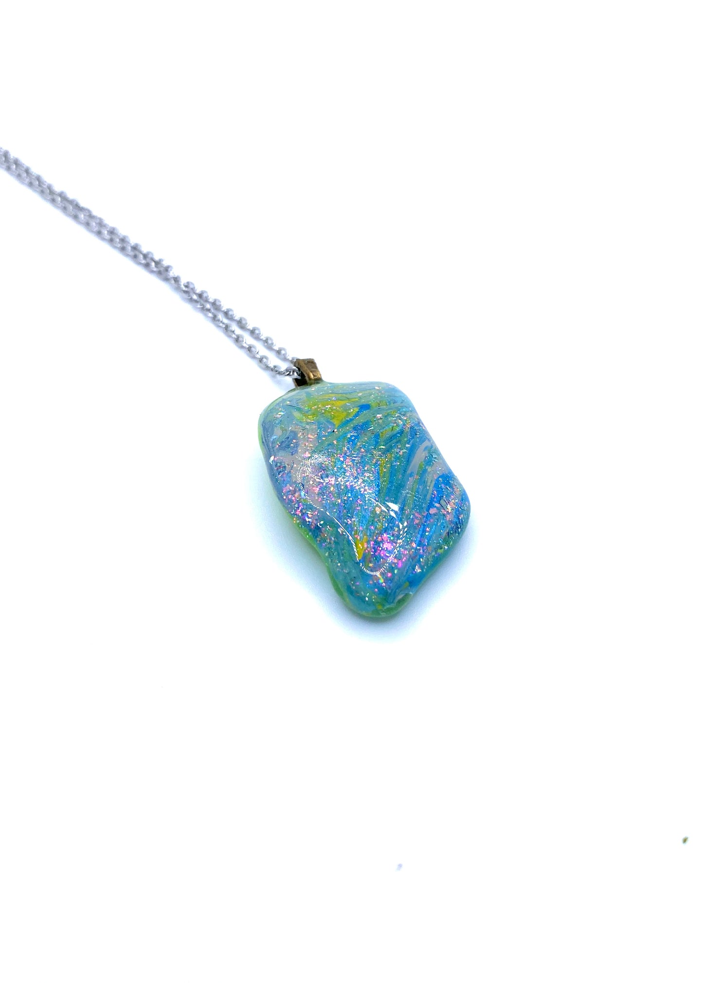 Glow Sea Glass Pendant