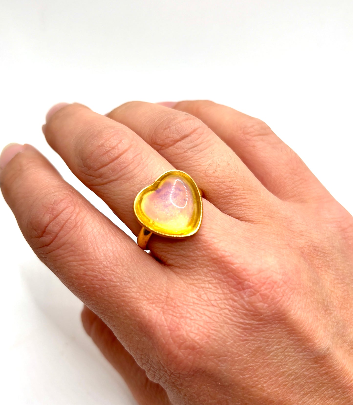 Color Changing Heart Mood Ring