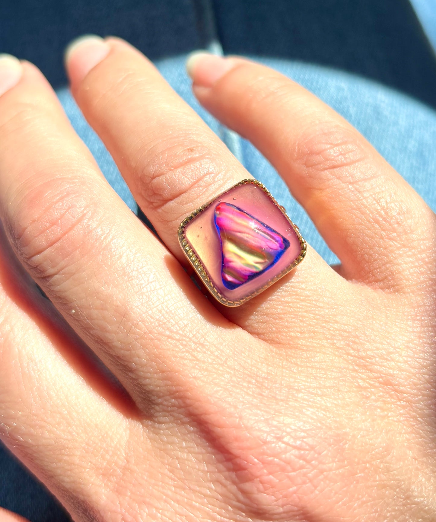Mood Sea Glass™ Ring