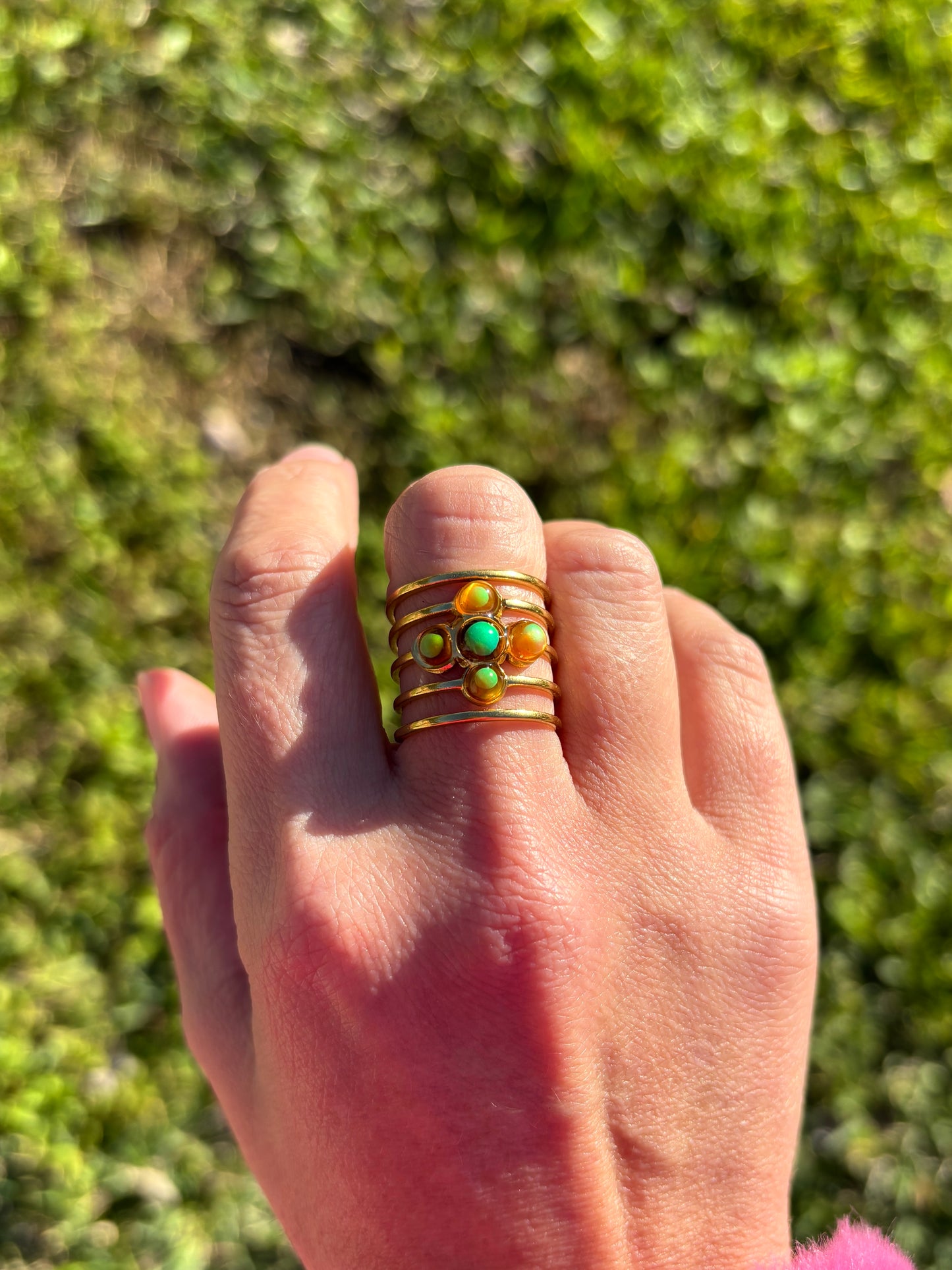 Color Changing Tigers Eye Mood Ring