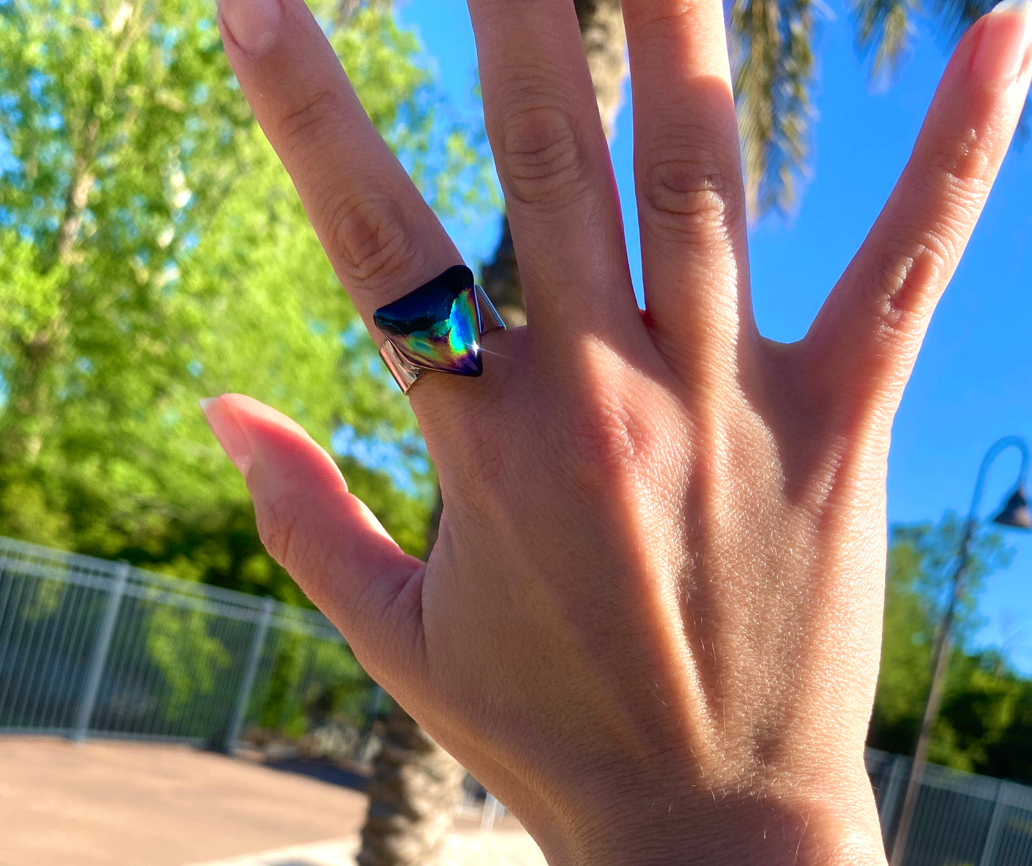 Shark Tooth Mood Ring