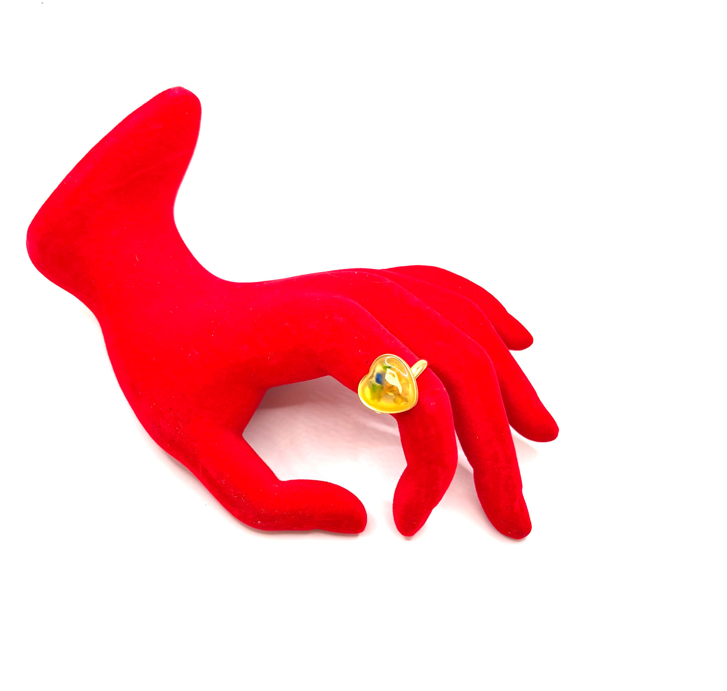 Mood Sea Glass™ Heart Ring