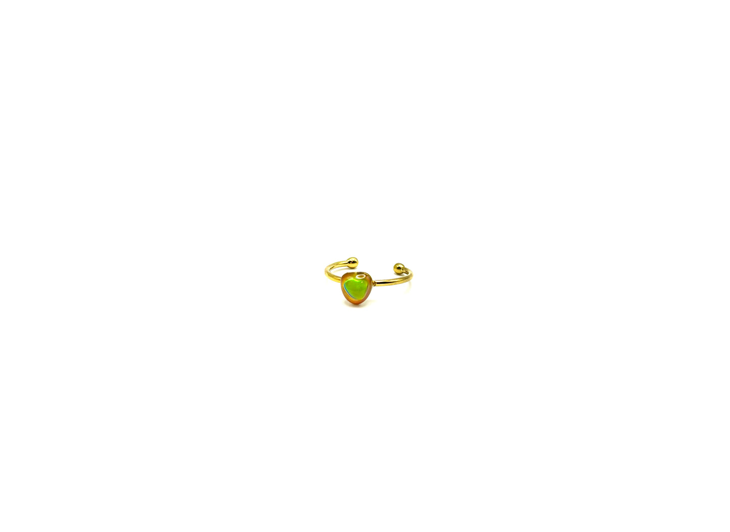 Mood Sea Glass™ Tiny Heart Ring