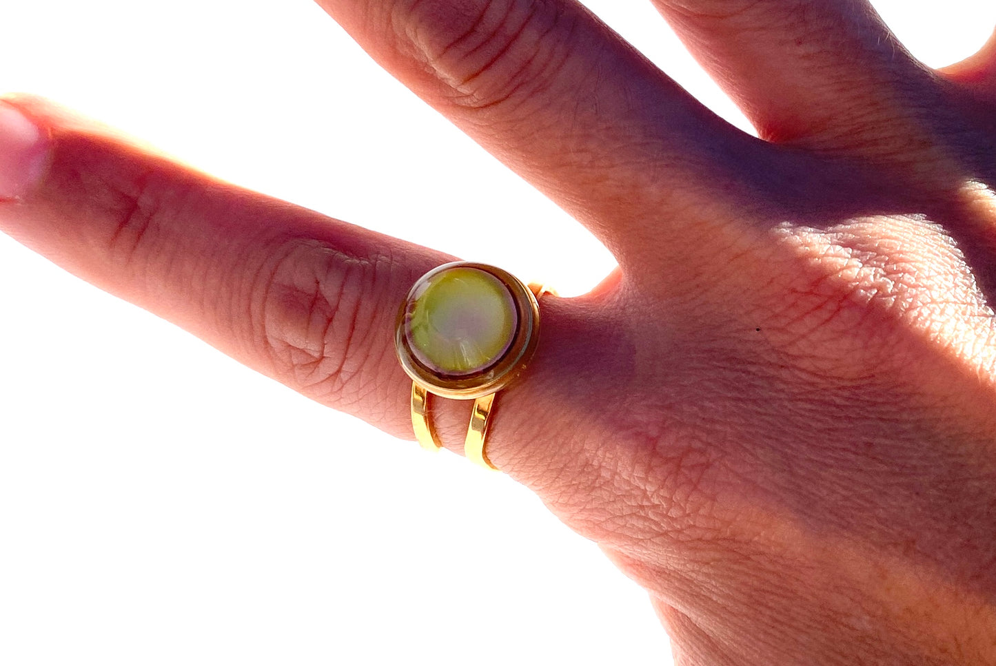 Quartz Mood RIng