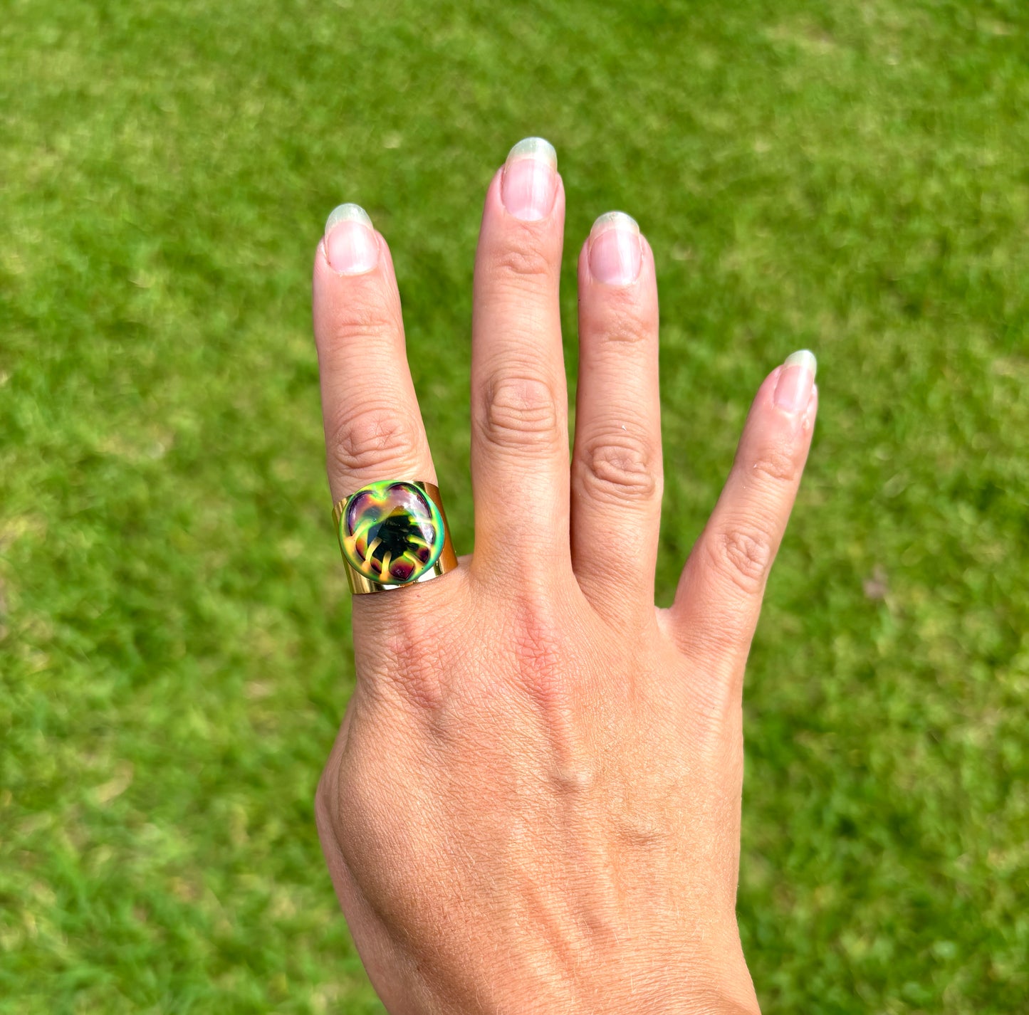 Monsterra Mood Ring