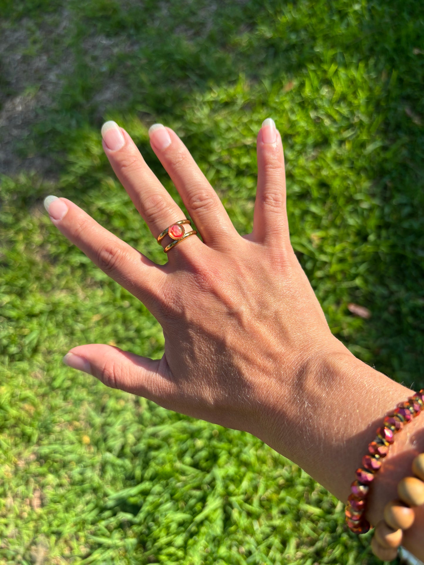 Mood Sea Glass™ Mood Ring