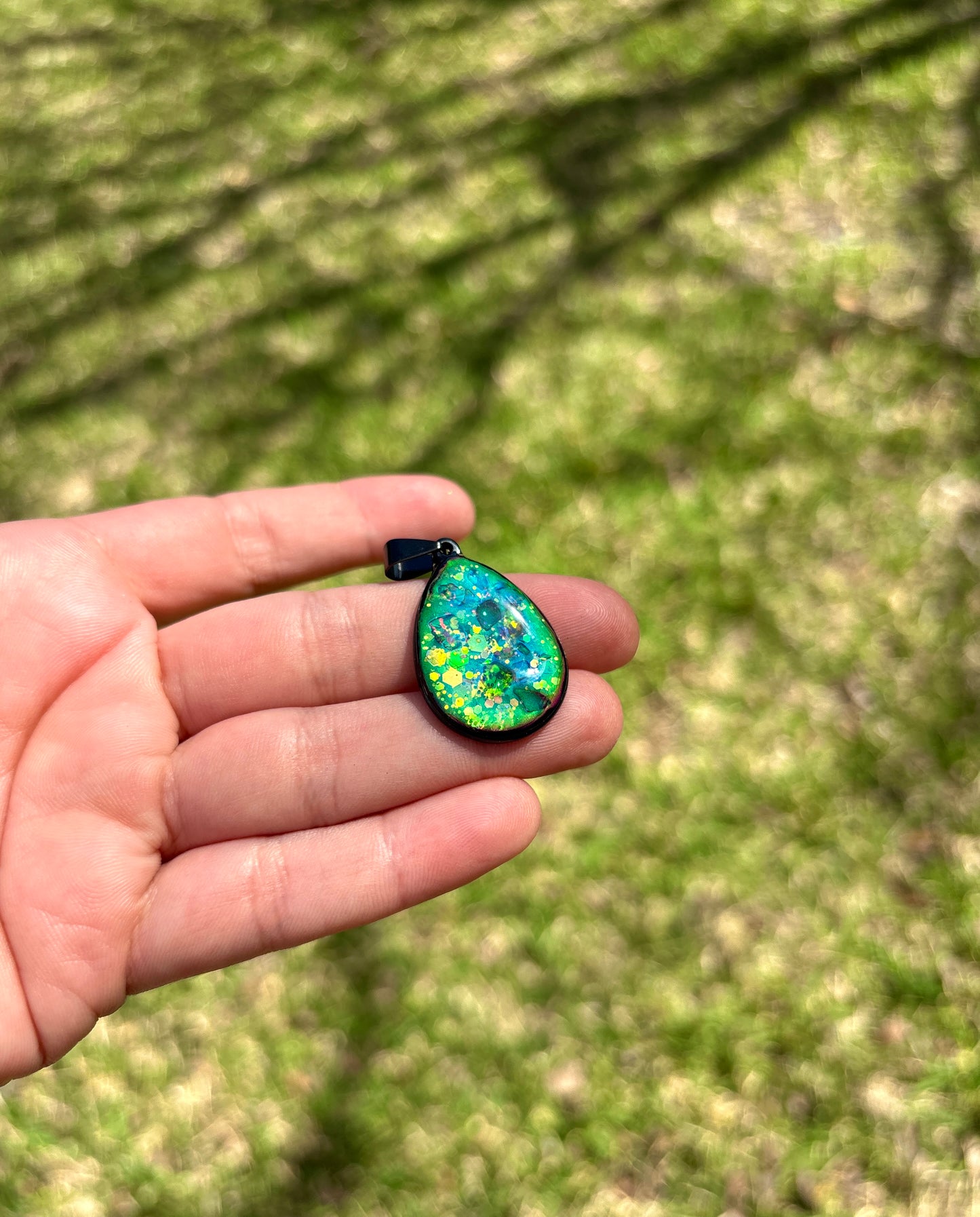 Mood Sea Glass™ Mosaic Pendant