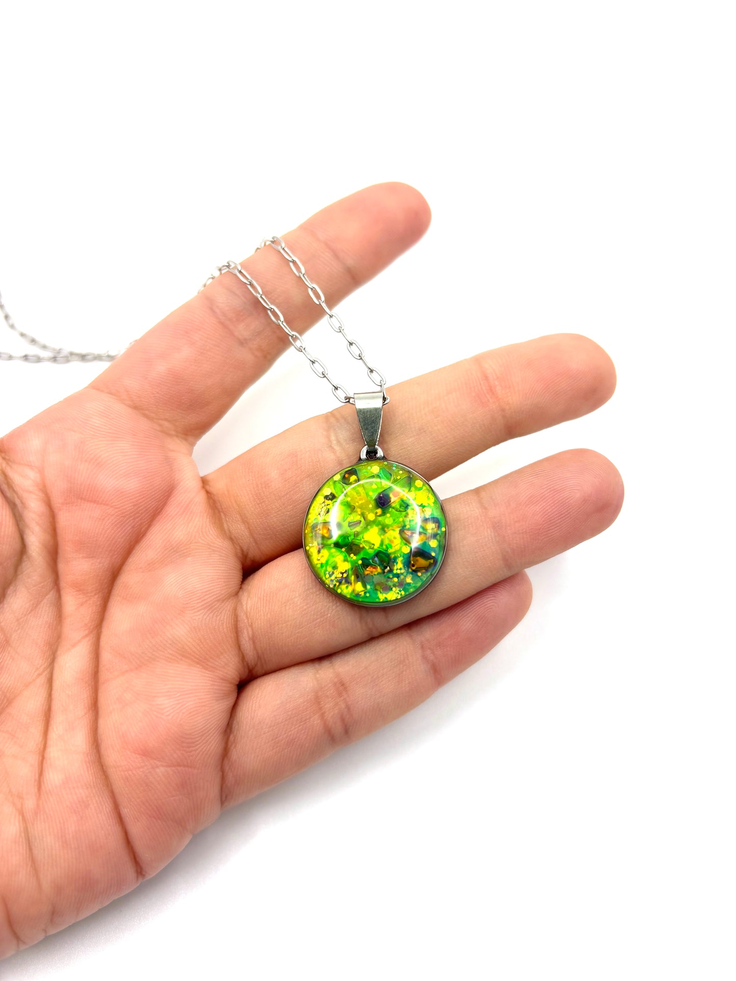 Mood Sea Glass™ Mosaic Pendant