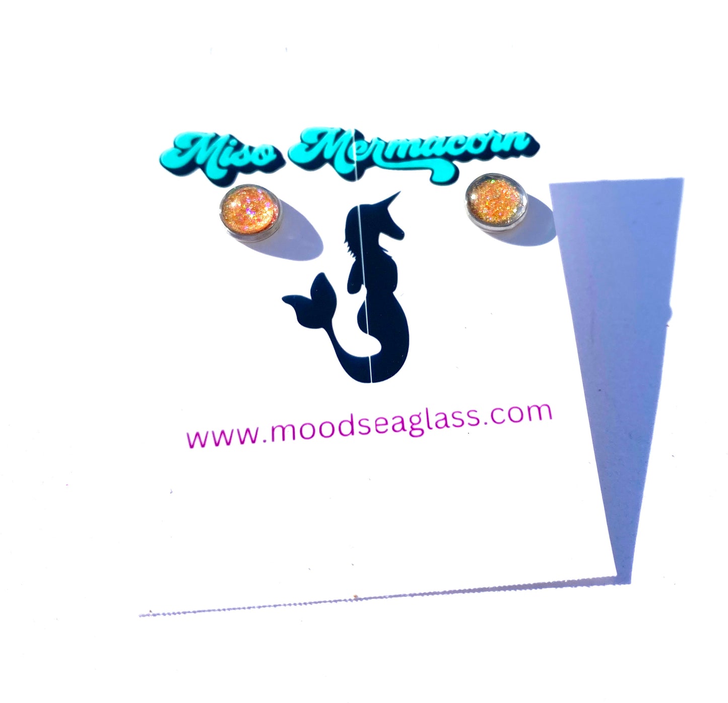 Mermacorn™ Sparkle Stud Earrings
