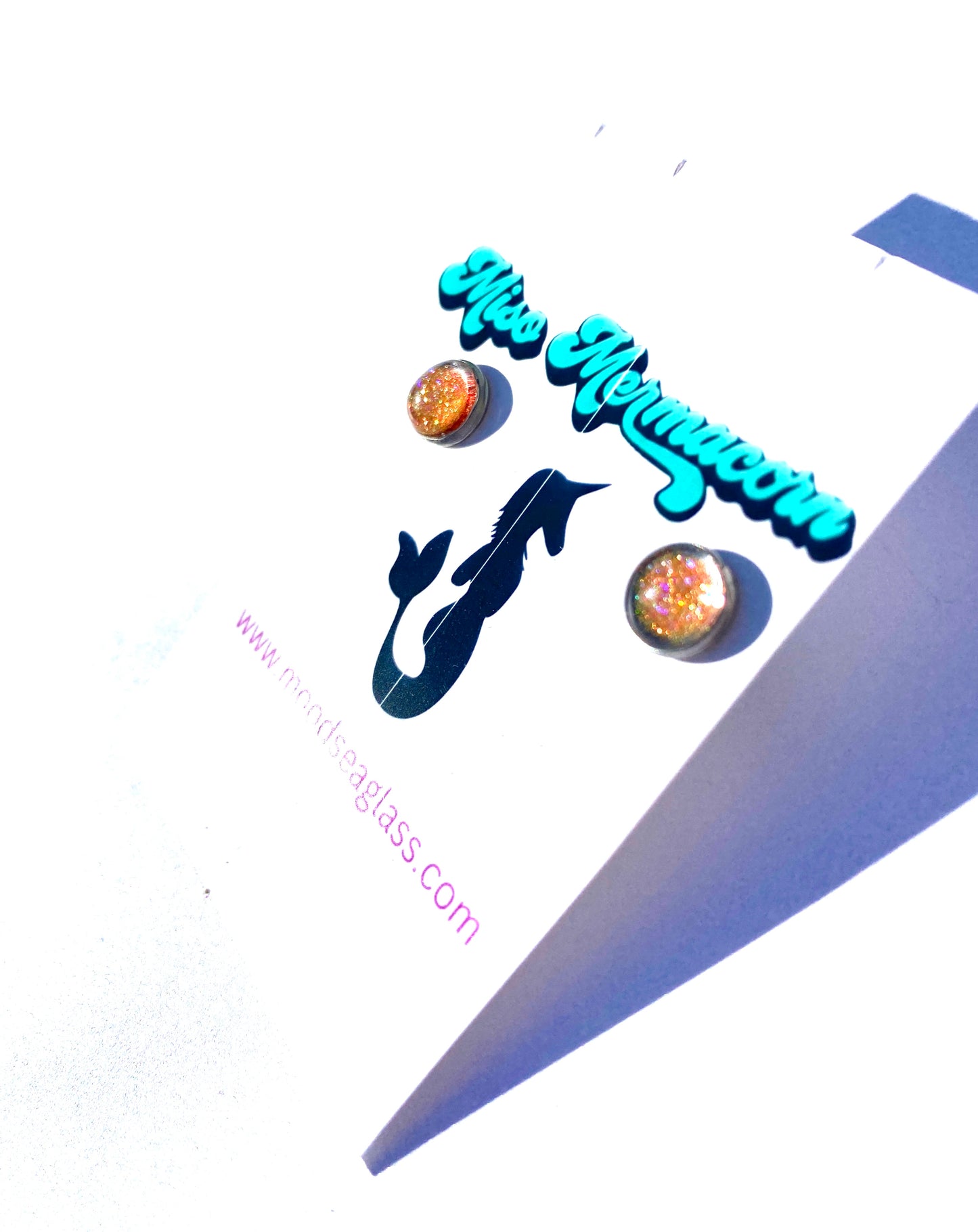 Mermacorn™ Sparkle Stud Earrings