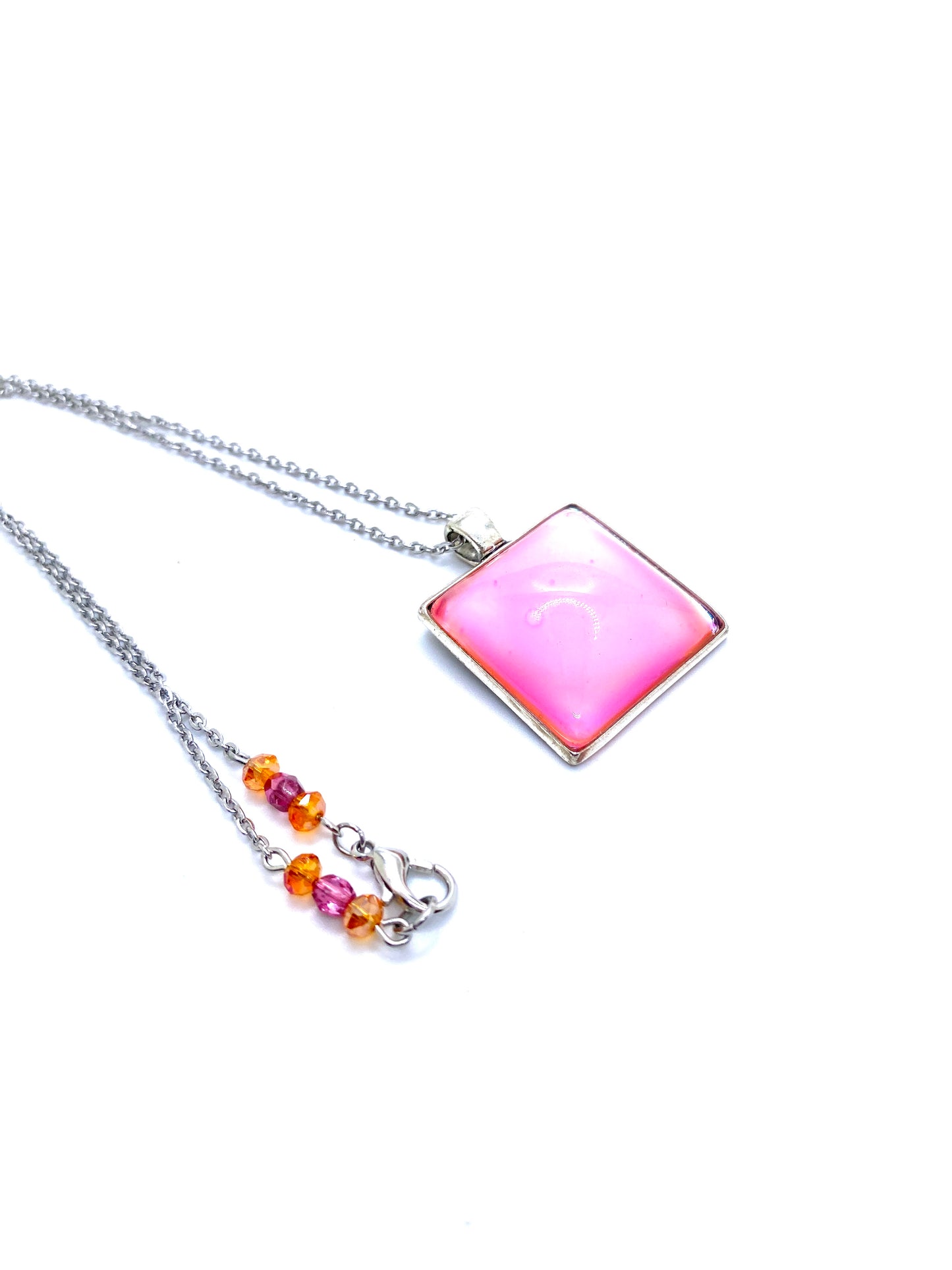 Mermacorn™ Quartz Square Pendant