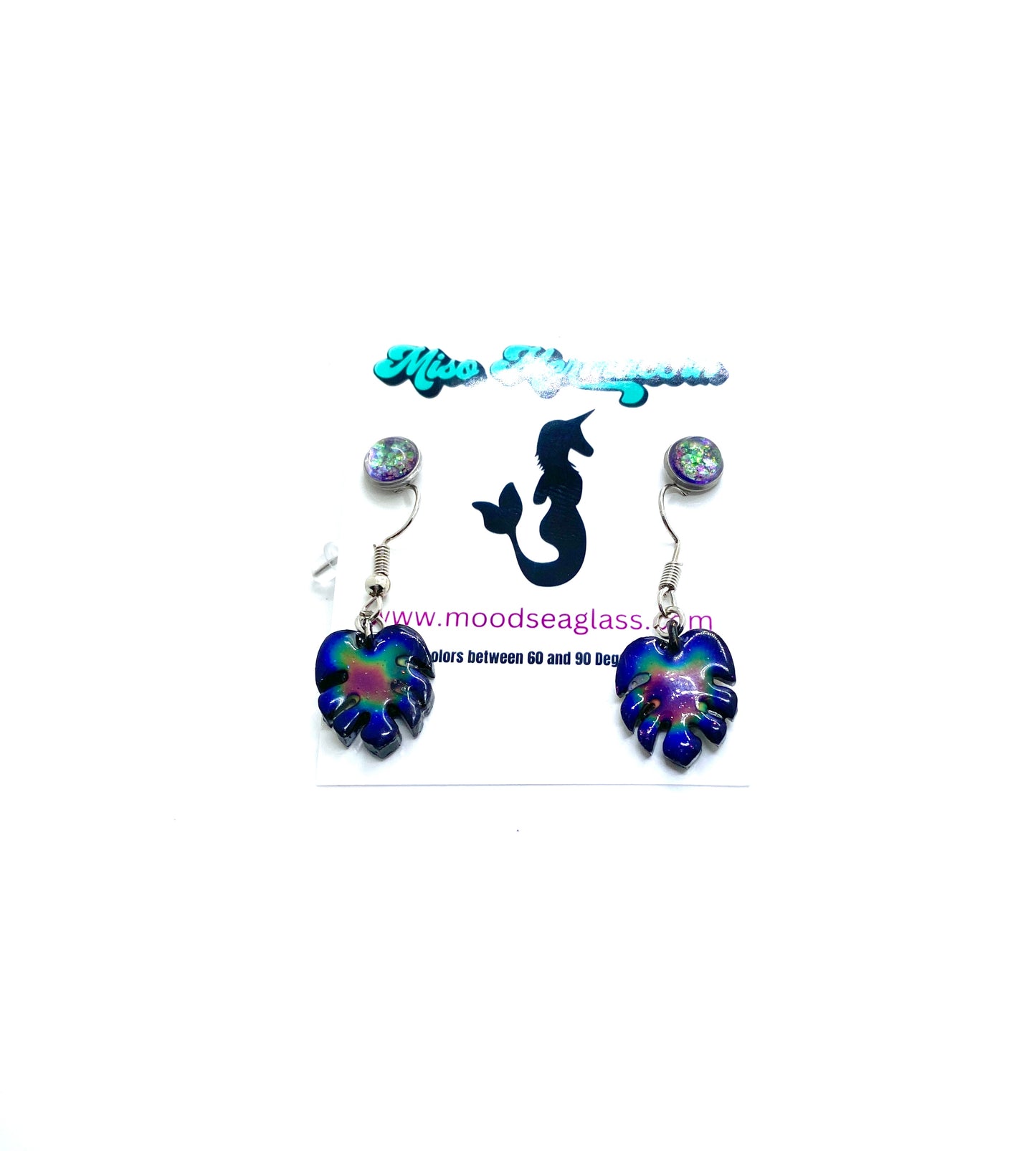 Mermacorn™ Mood Monsterra Earrings