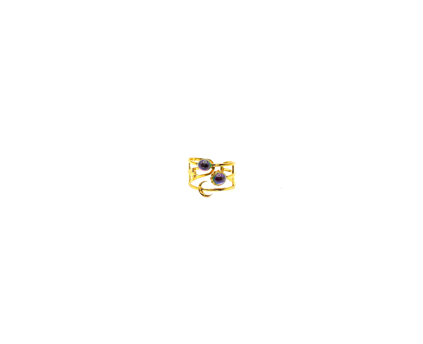 Sun/Moon Color Changing Mood Ring