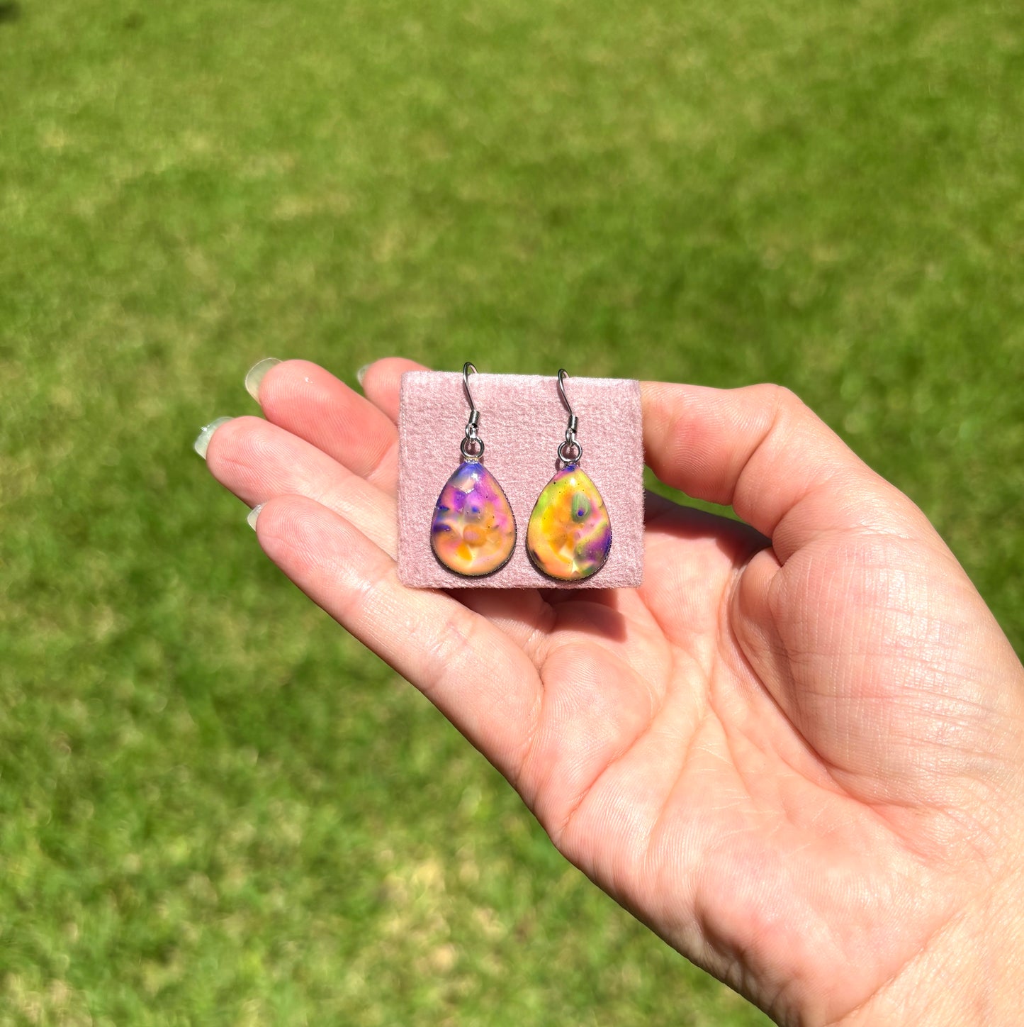 Teardrop Mood Sea Glass™ Earrings