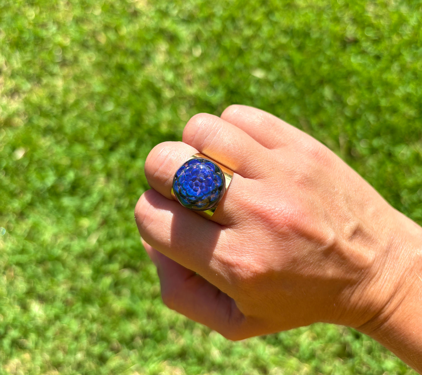 Flower Mood Ring