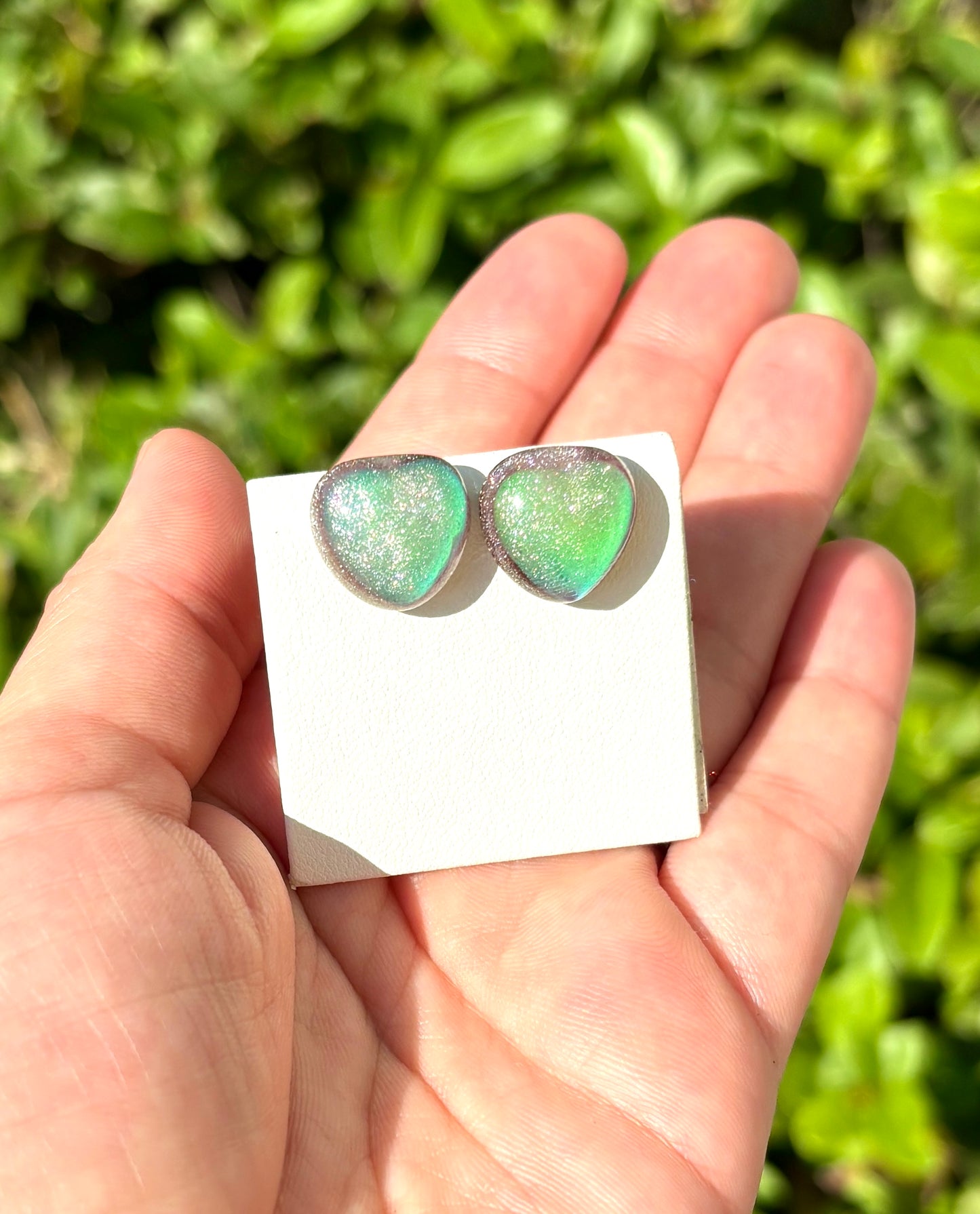 Heart Mood Stud Earrings