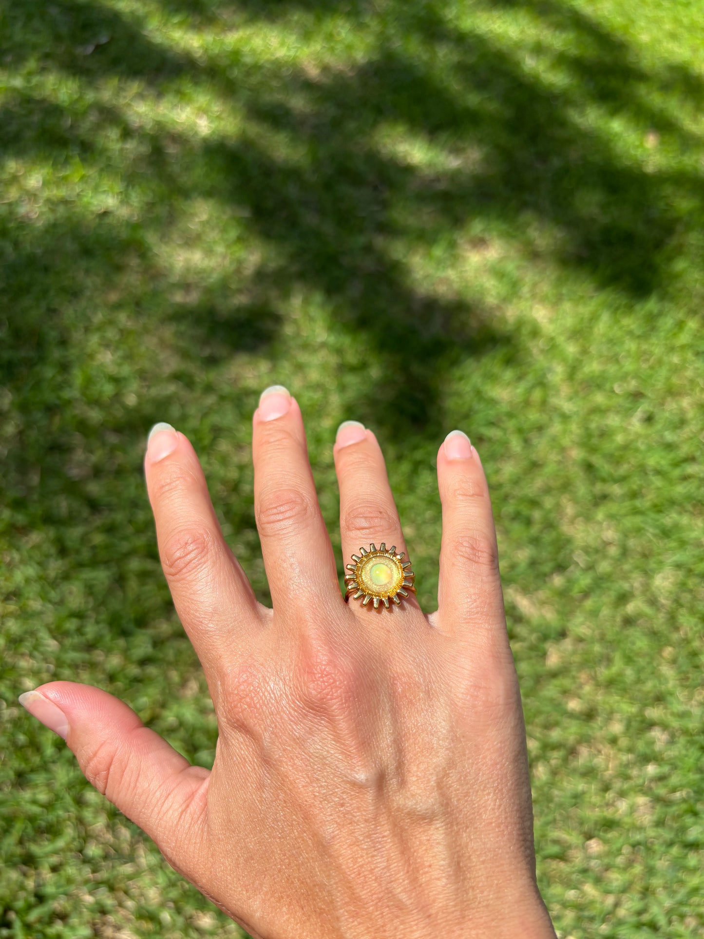 Color Changing Sun Mood Ring