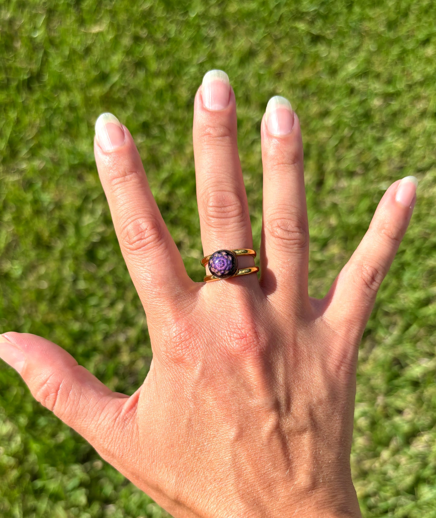 Lil Flower Mood Ring