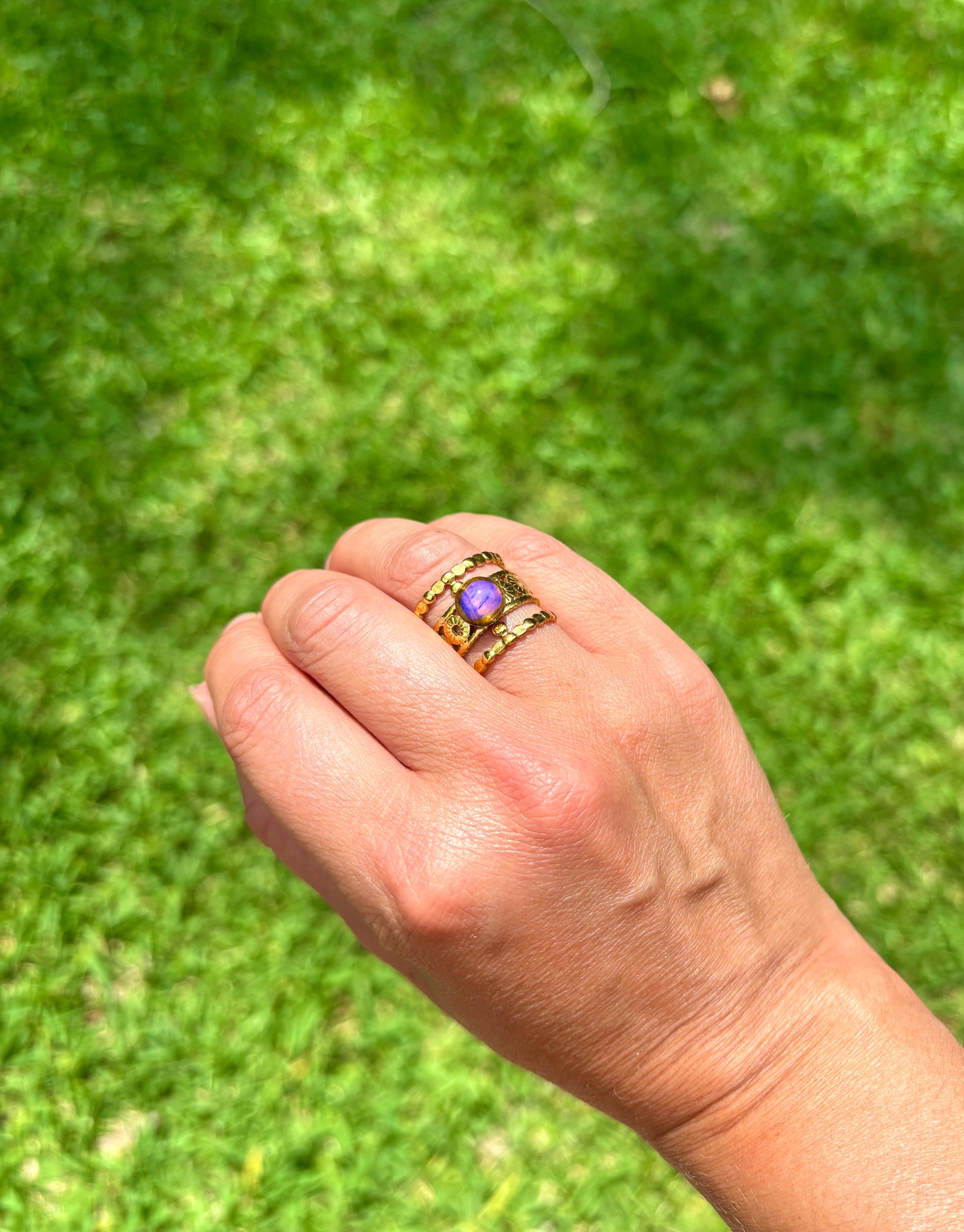 Color Changing Tigers Eye Mood Ring