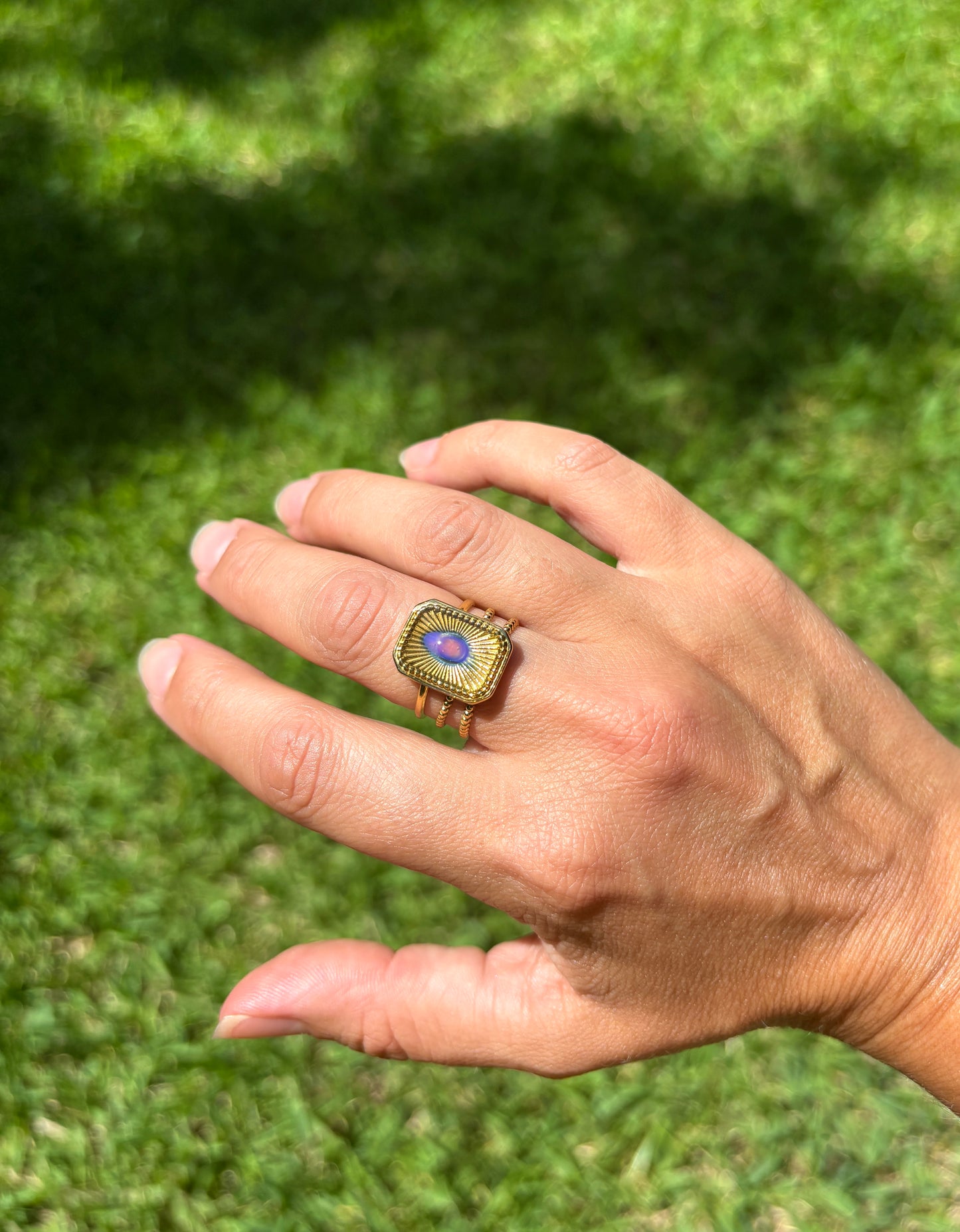 Mood Sea Glass™ Ring