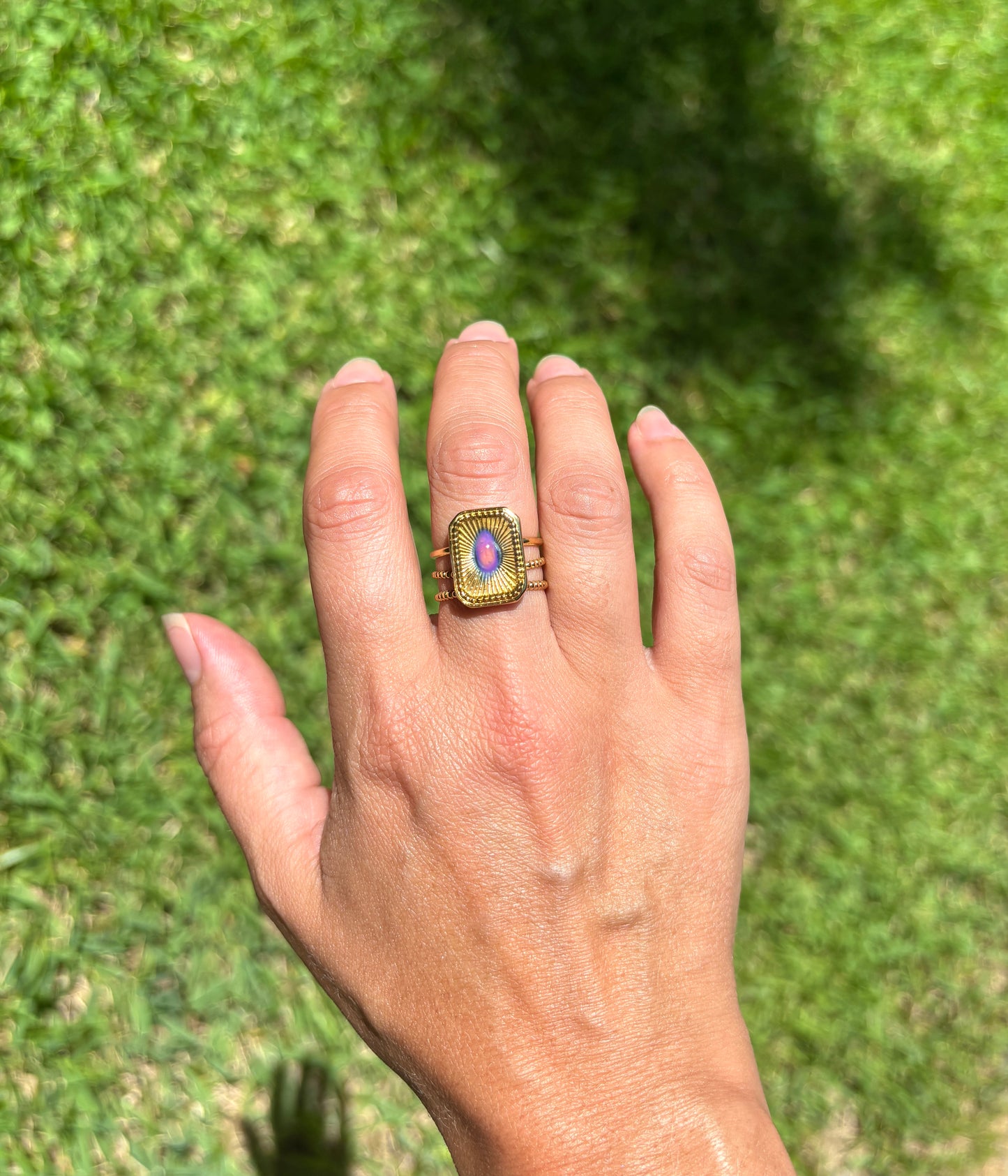 Mood Sea Glass™ Ring