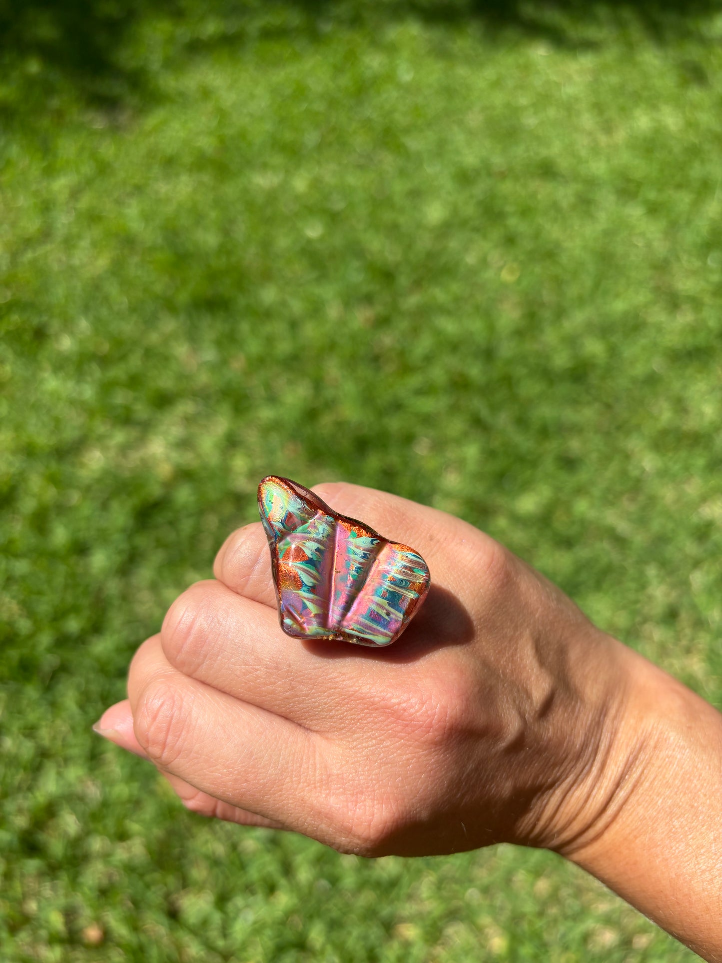 Mood Sea Glass™ Statement Ring