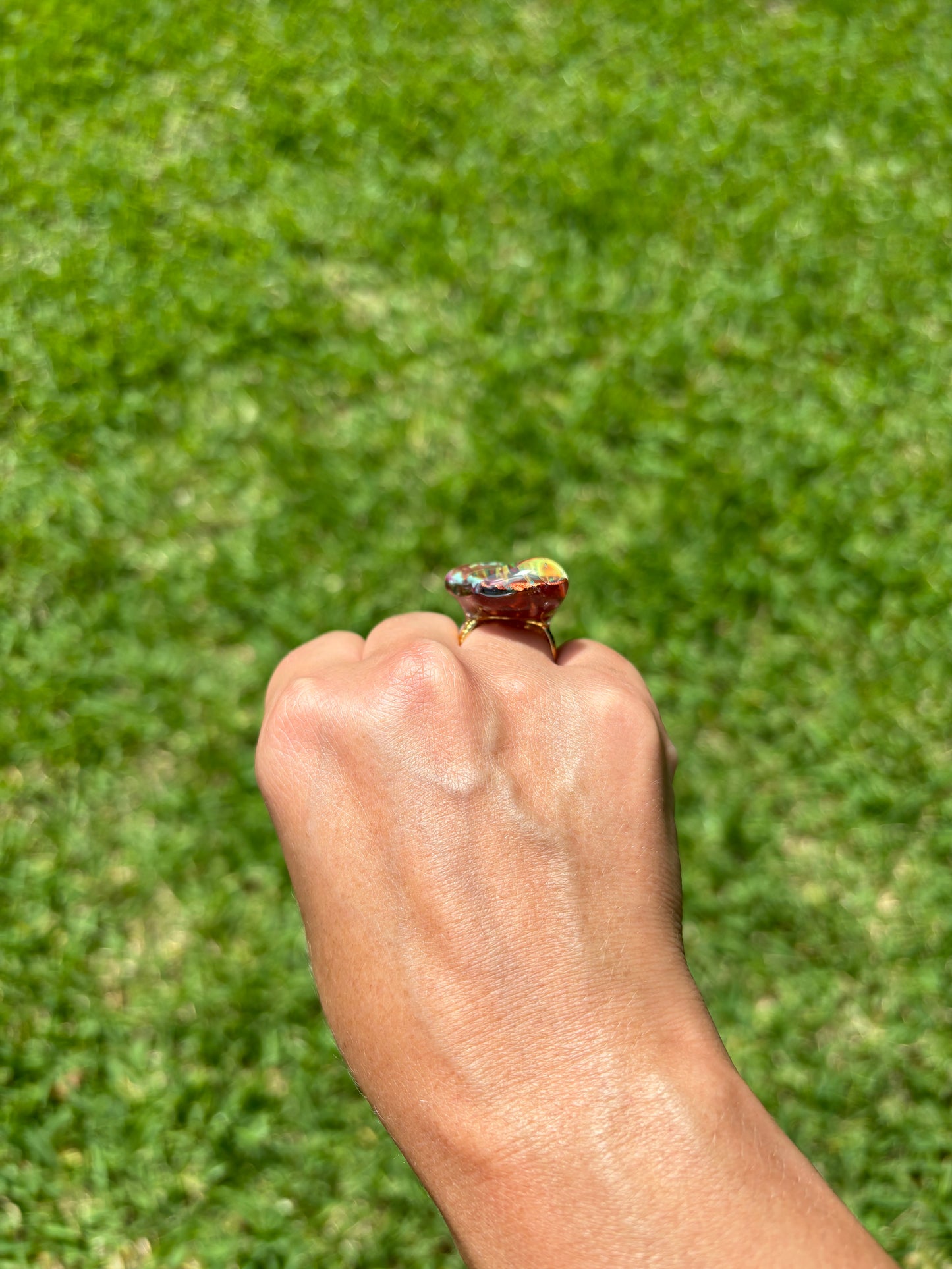 Mood Sea Glass™ Statement Ring