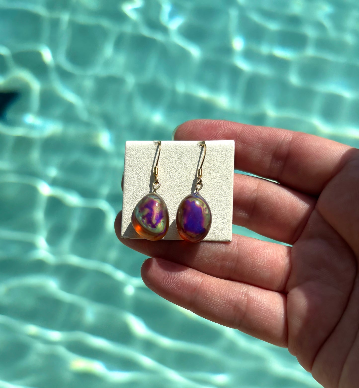 Mood Sea Glass™ Sculpted Earrings