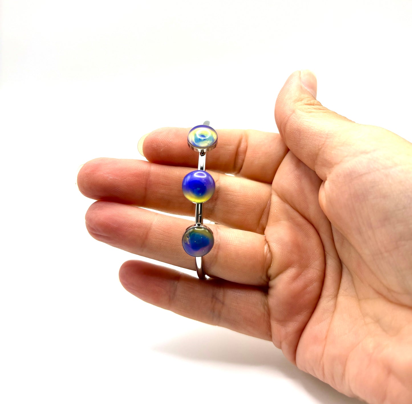 Mood Sea Glass™ 3 Stone Bracelet