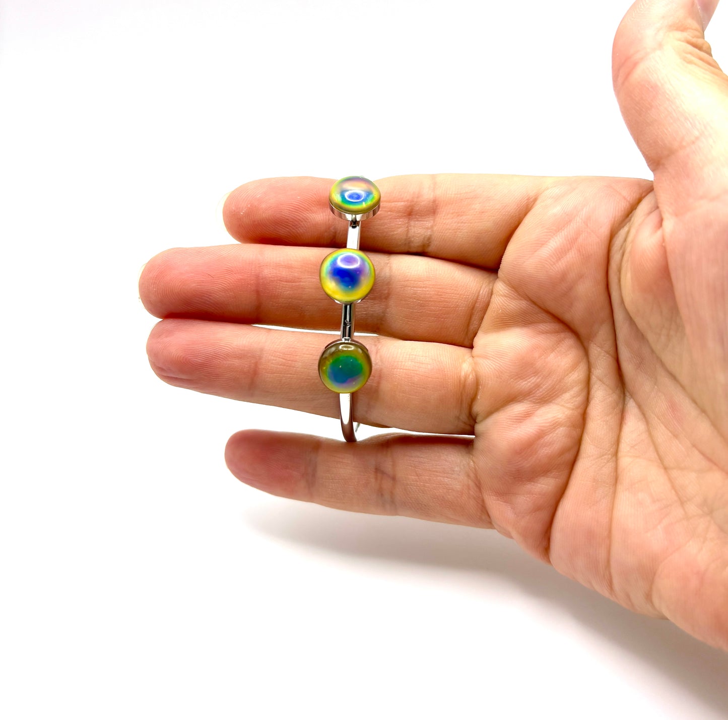 Mood Sea Glass™ 3 Stone Bracelet