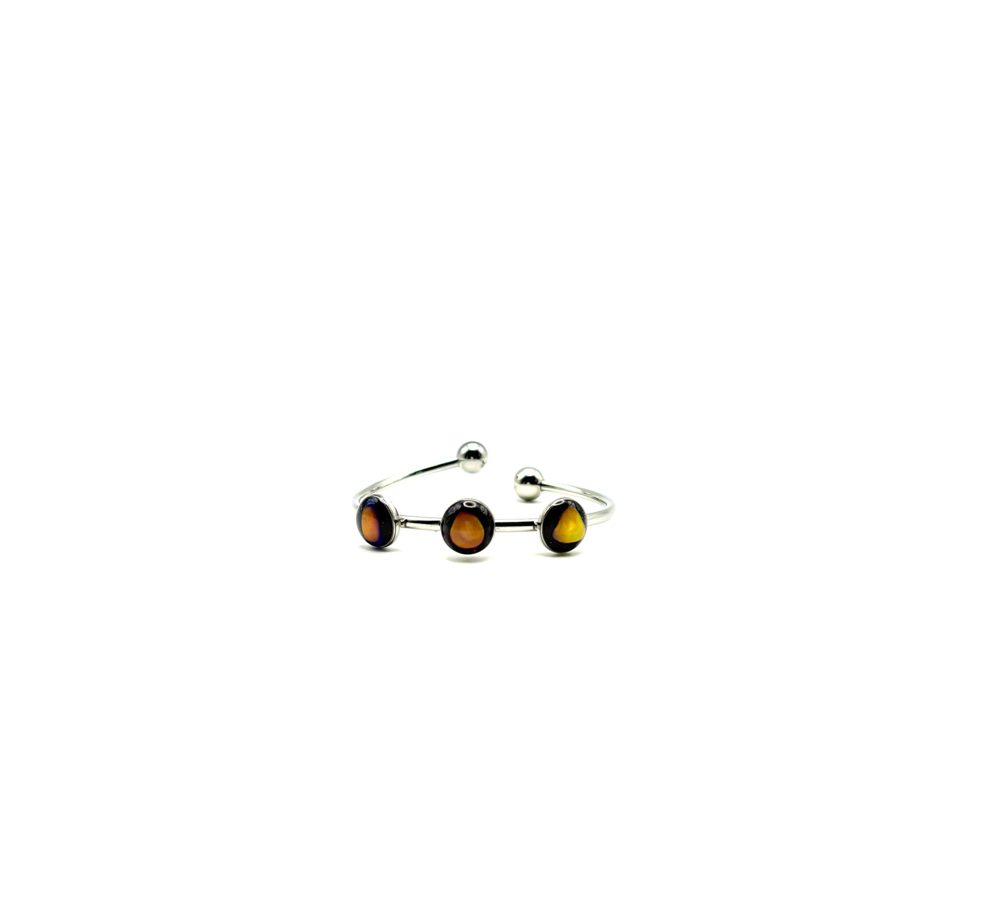 Mood Sea Glass™ 3 Stone Bracelet