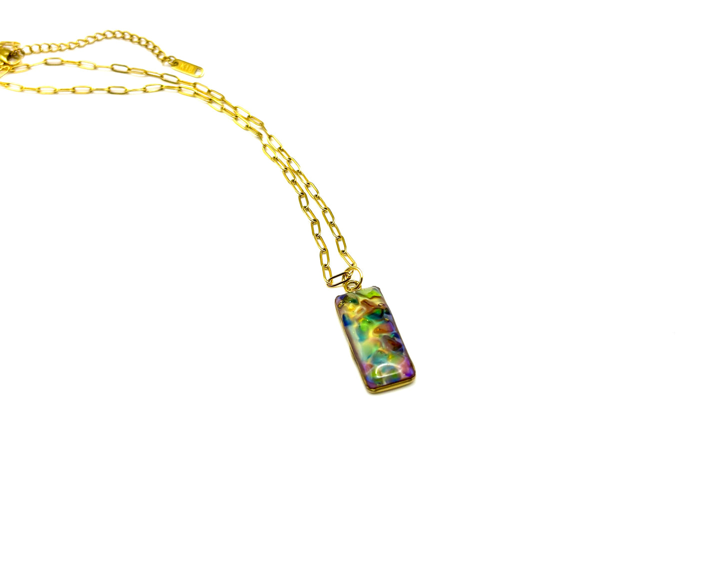 Mood Sea Glass™ Mosaic Pendant