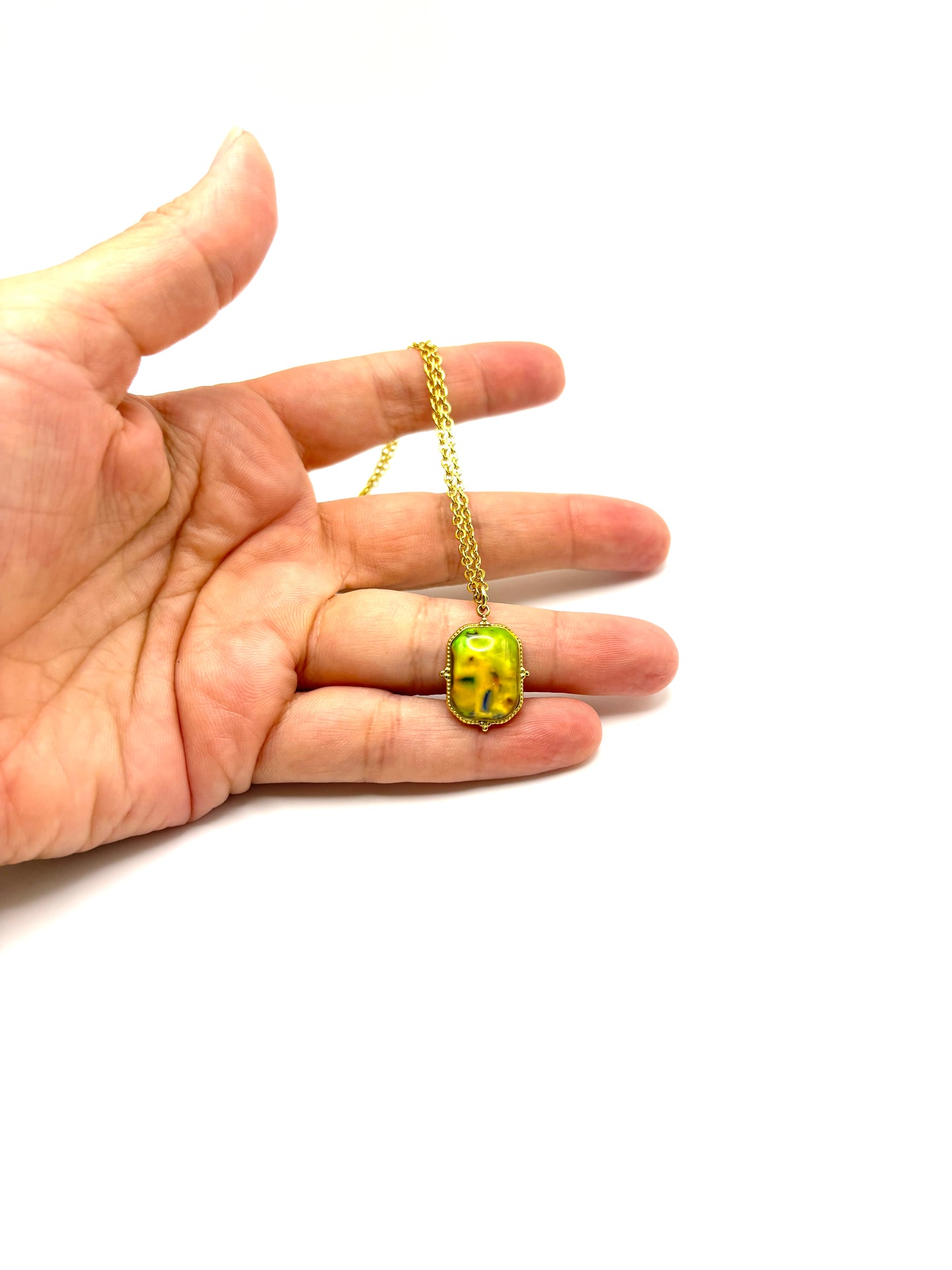 Mood Sea Glass™ Mosaic Pendant