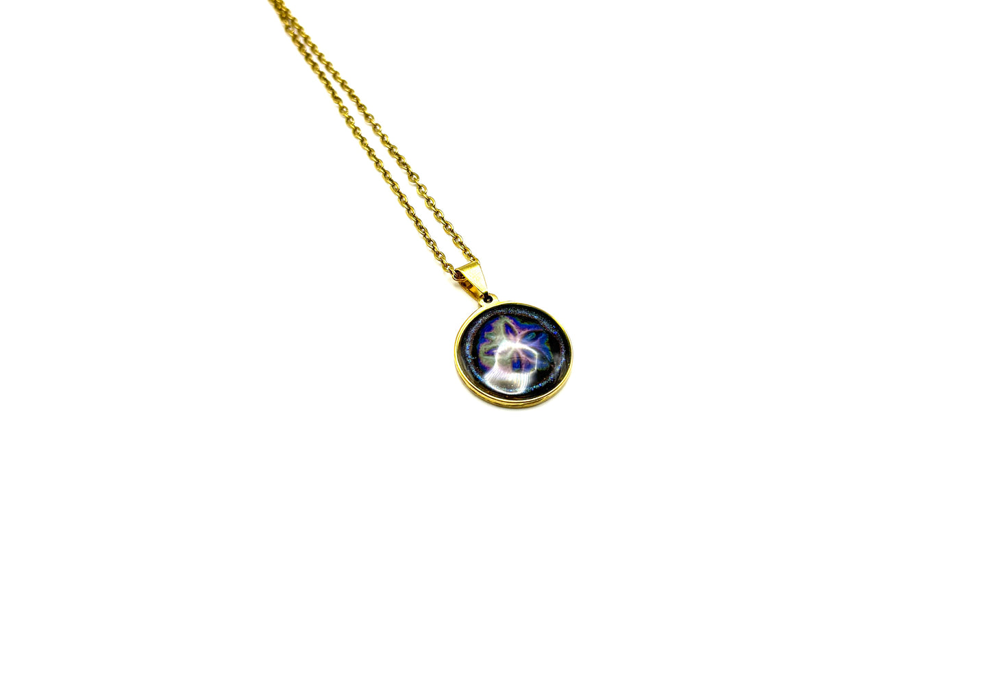Sand Dollar Mood Necklace