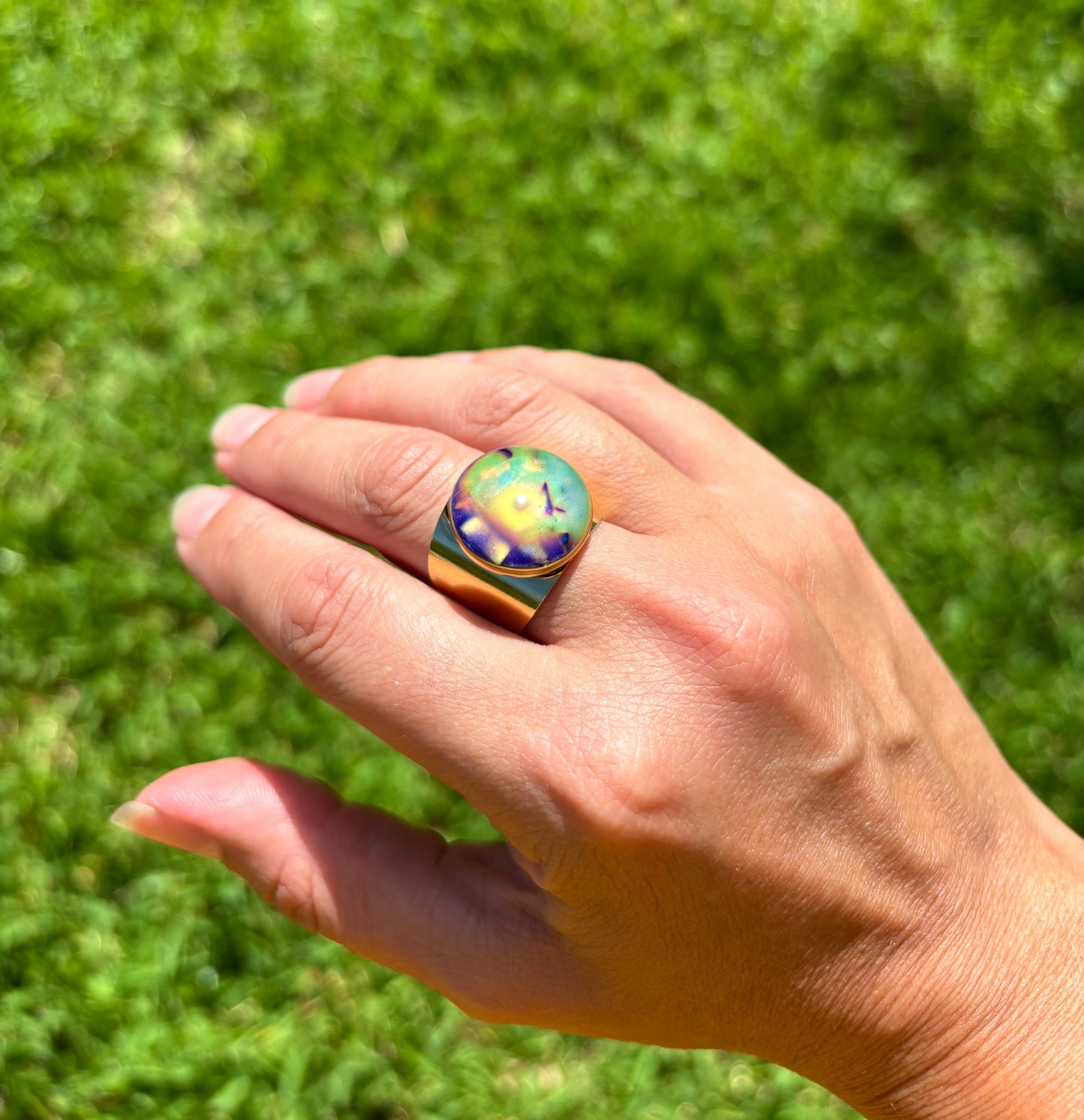 Mood Sea Glass™ Ring