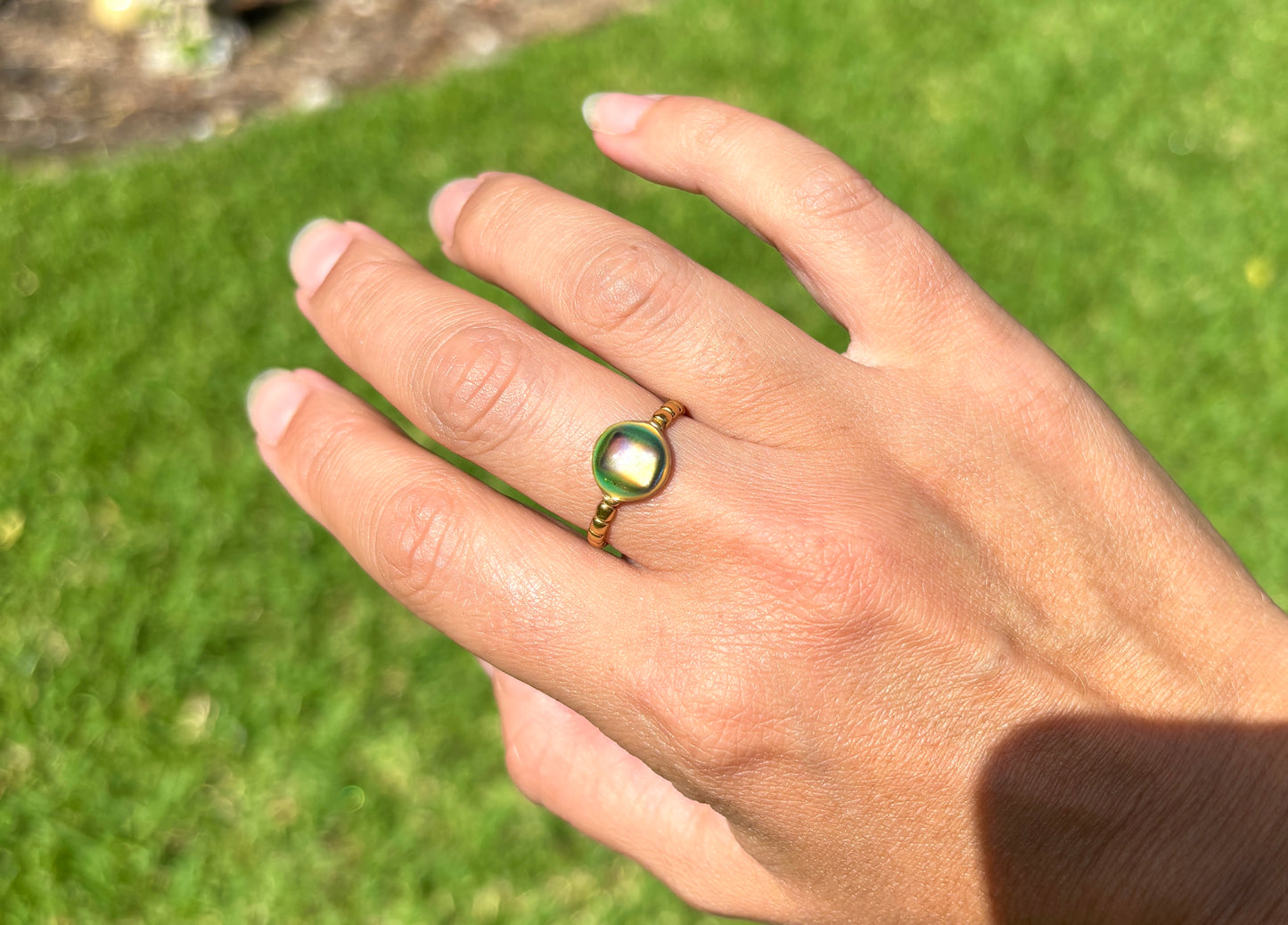 Mood Sea Glass™ Ring