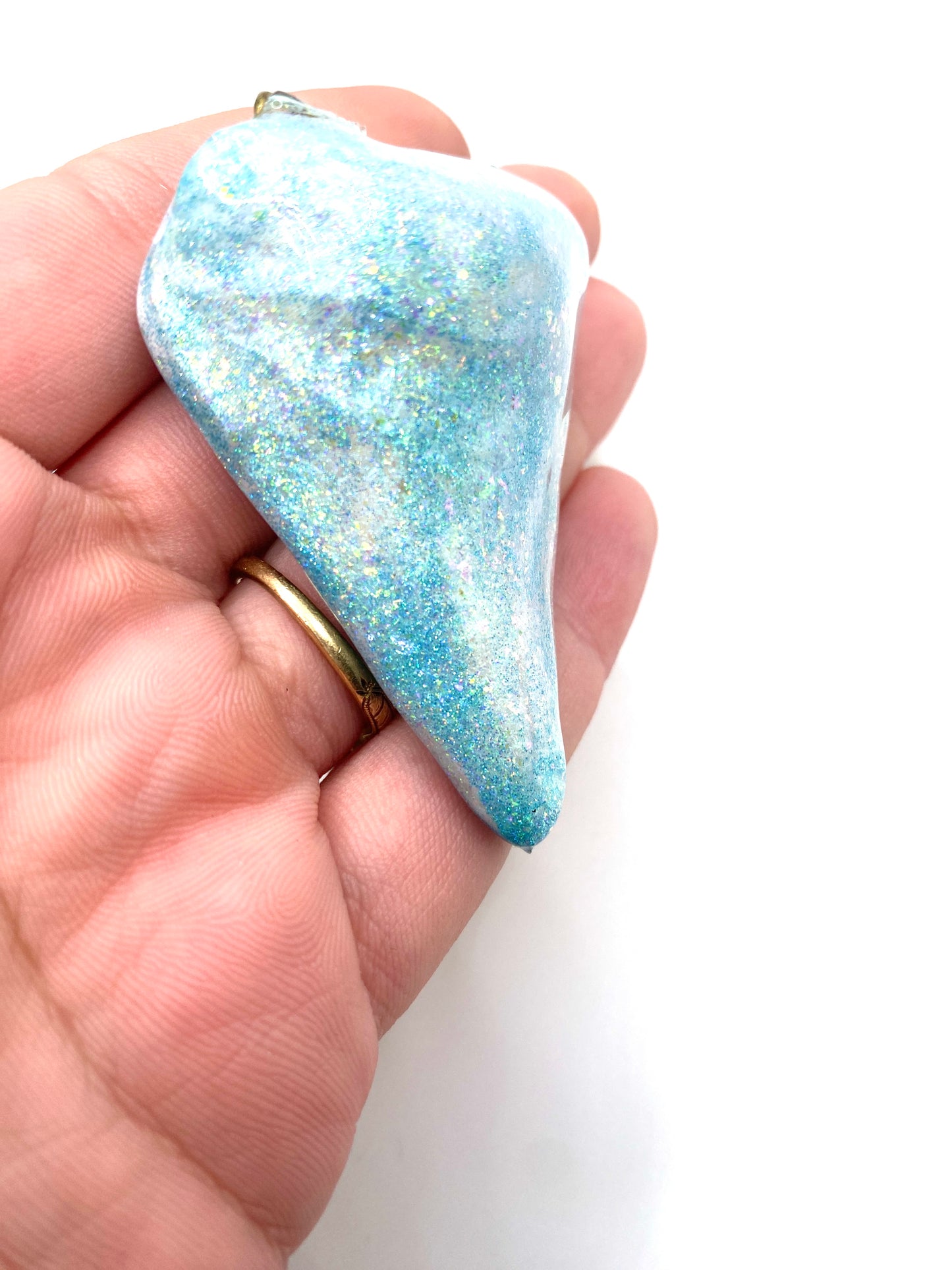 Megalodon Sparkle Shark Tooth