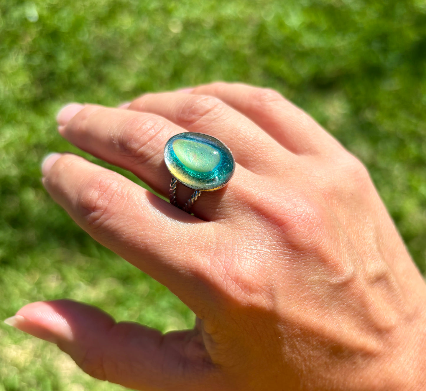 Mood Sea Glass™ Ring