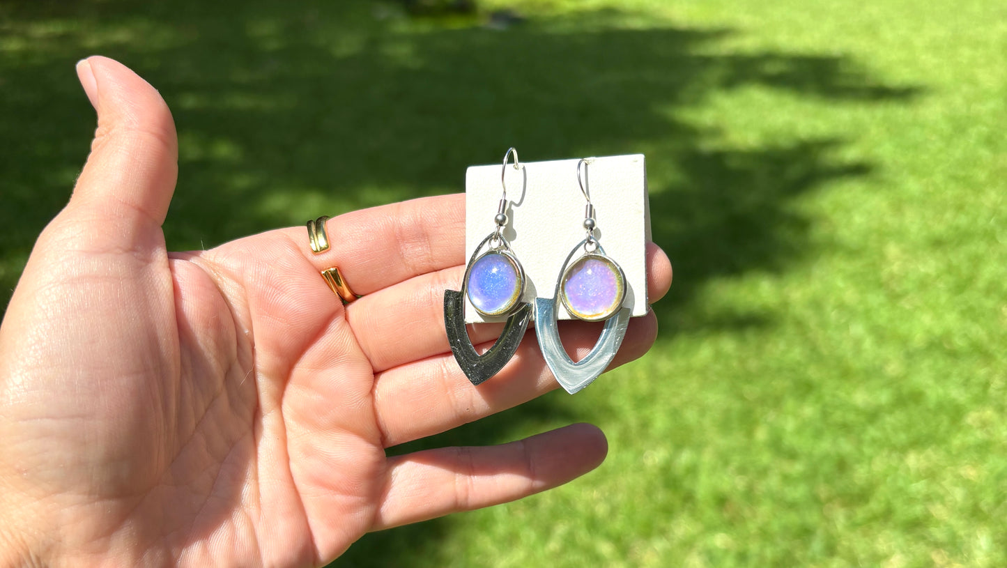 Mood Color Changing Geometric Earrings