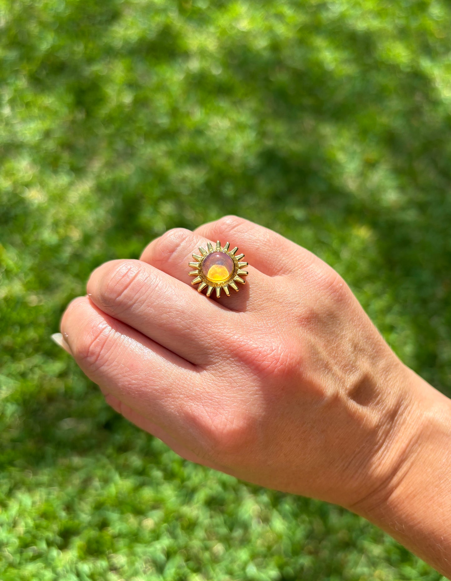 Mood Color Changing Sun Ring