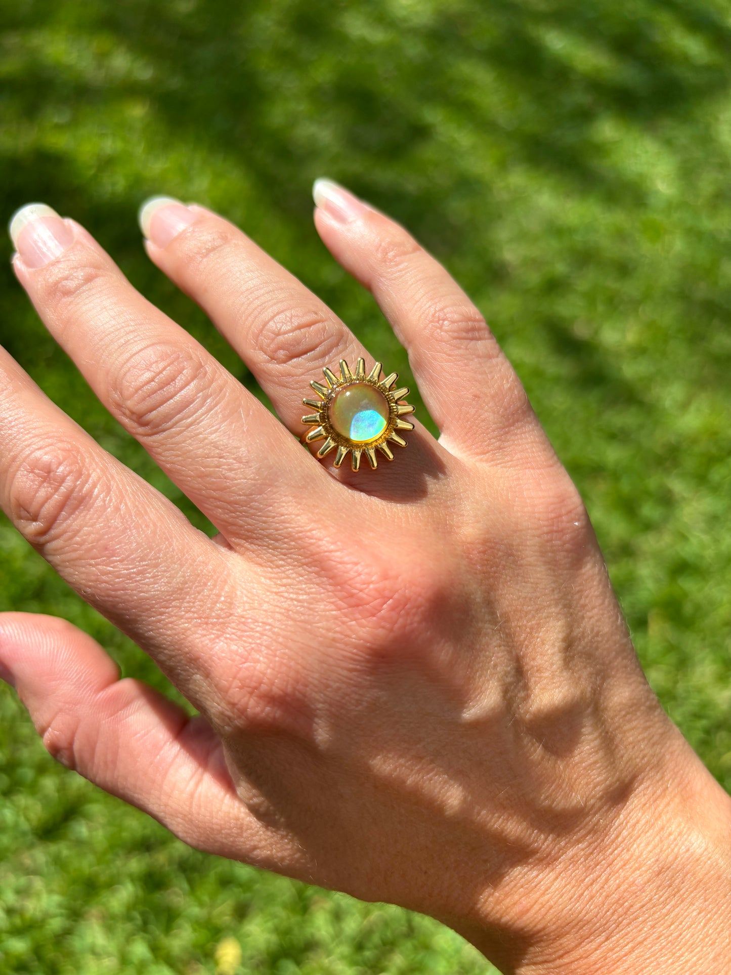 Mood Color Changing Sun Ring