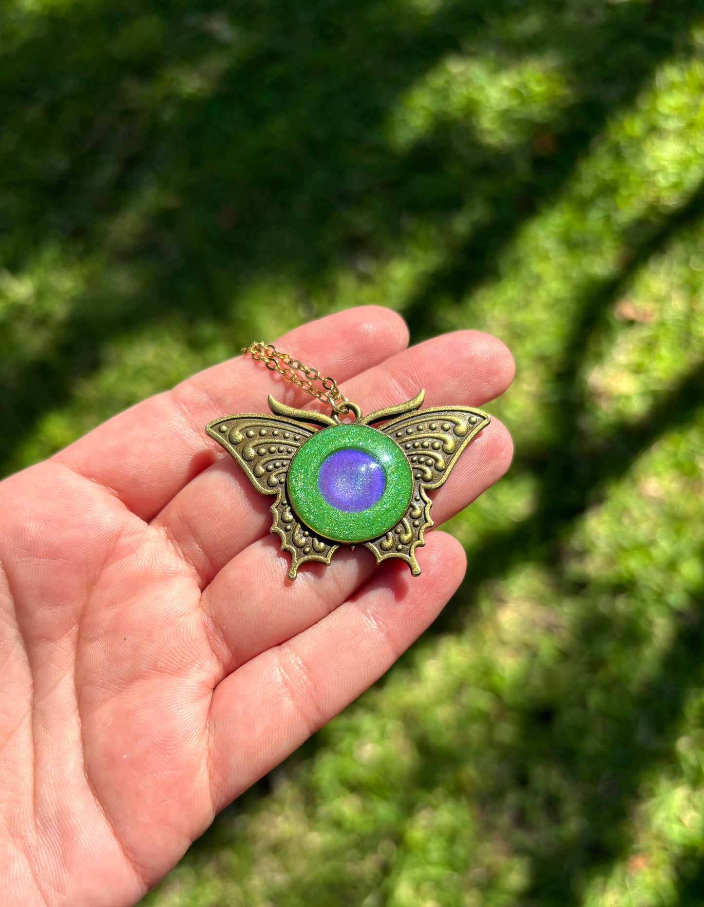 Mood Color Changing Butterfly Pendant