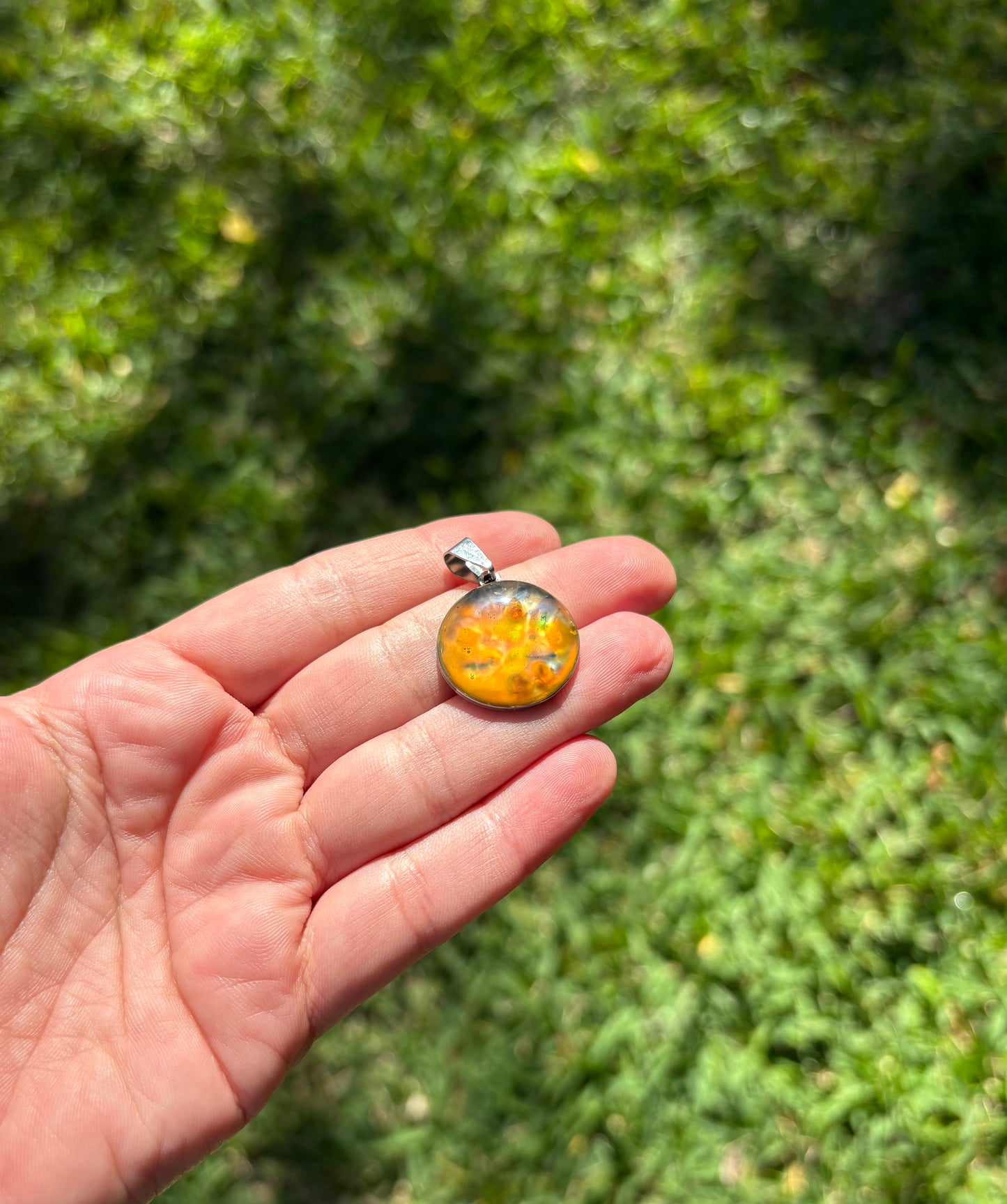 Mood Sea Glass™ Mosaic Pendant