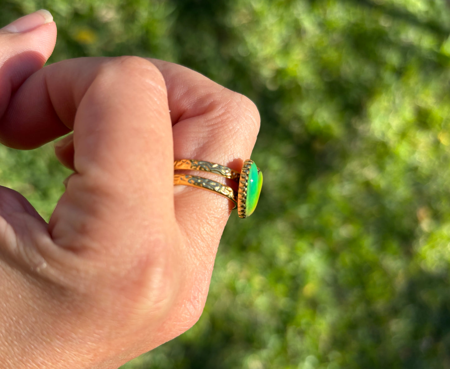 Color Changing Heart Mood Ring