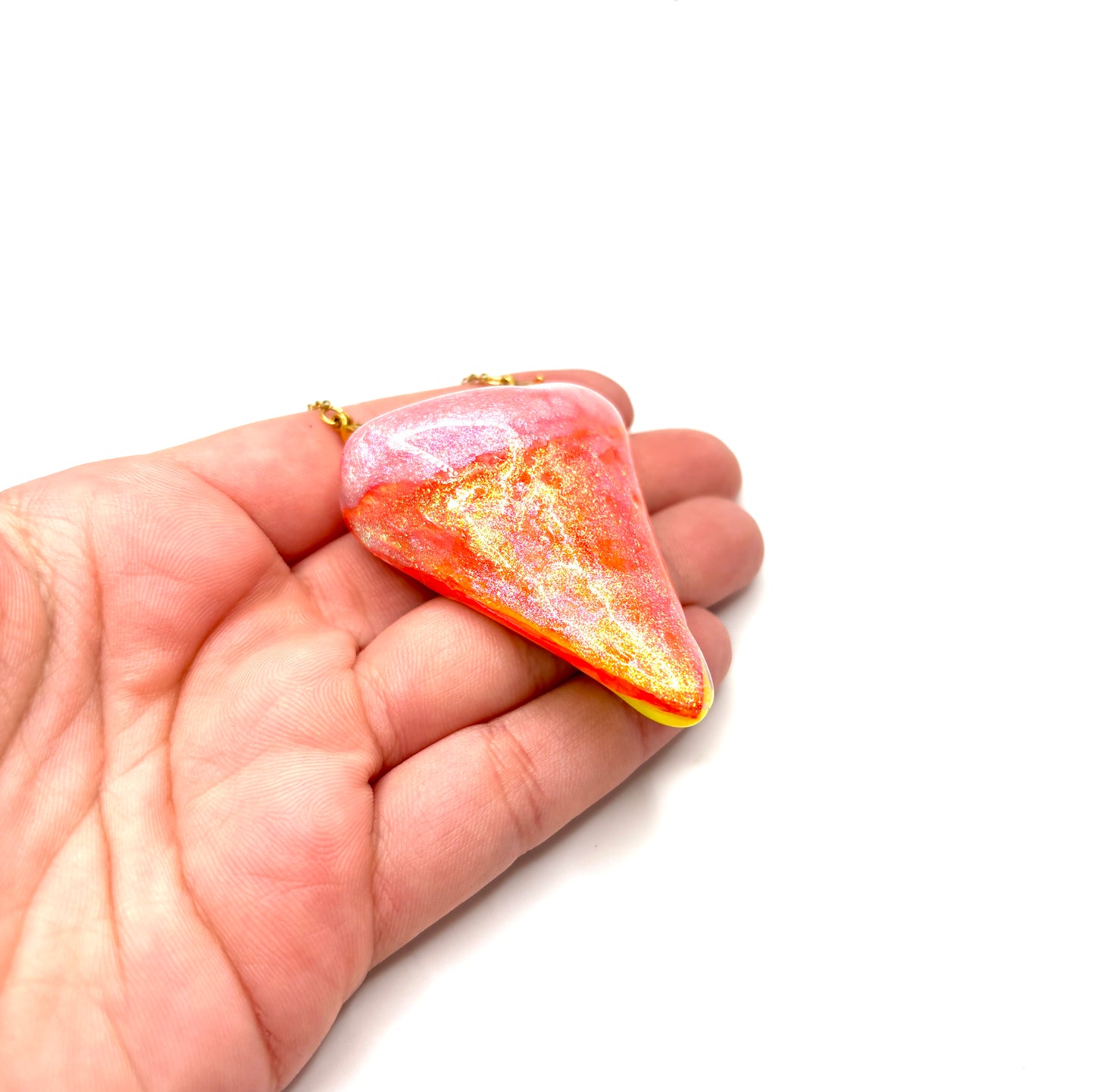 Mood Color Changing Megalodon Necklace