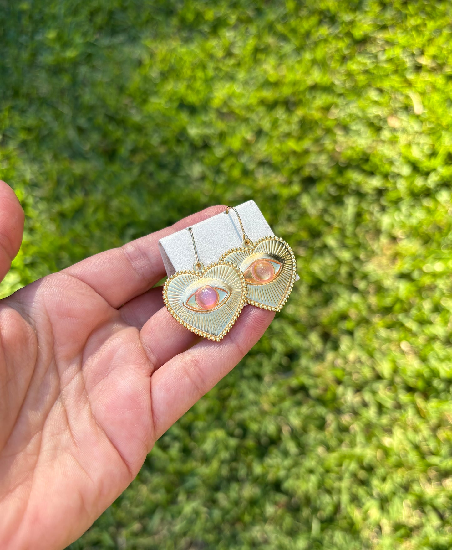 Color Changing Heart Earrings