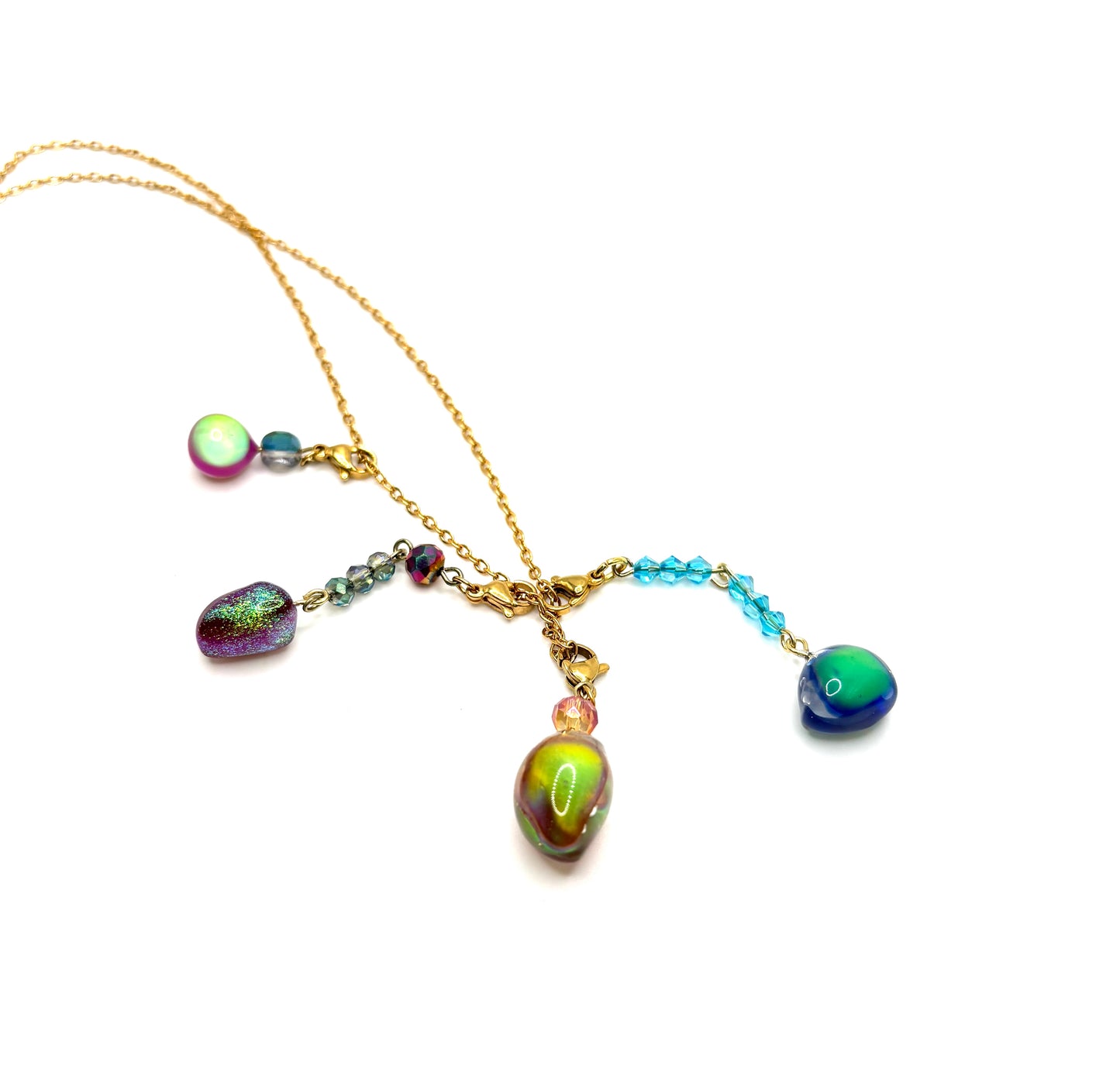 Mood Sea Glass™ Charm Necklace