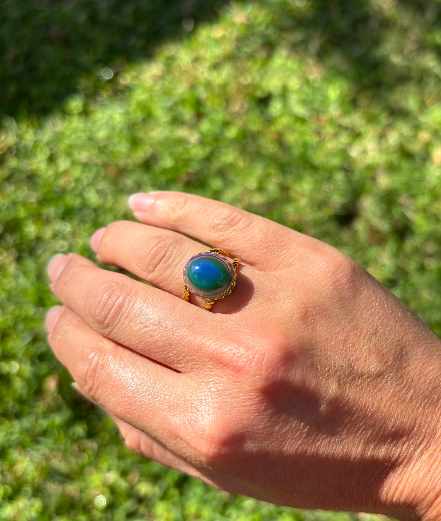 Jade Mood Ring